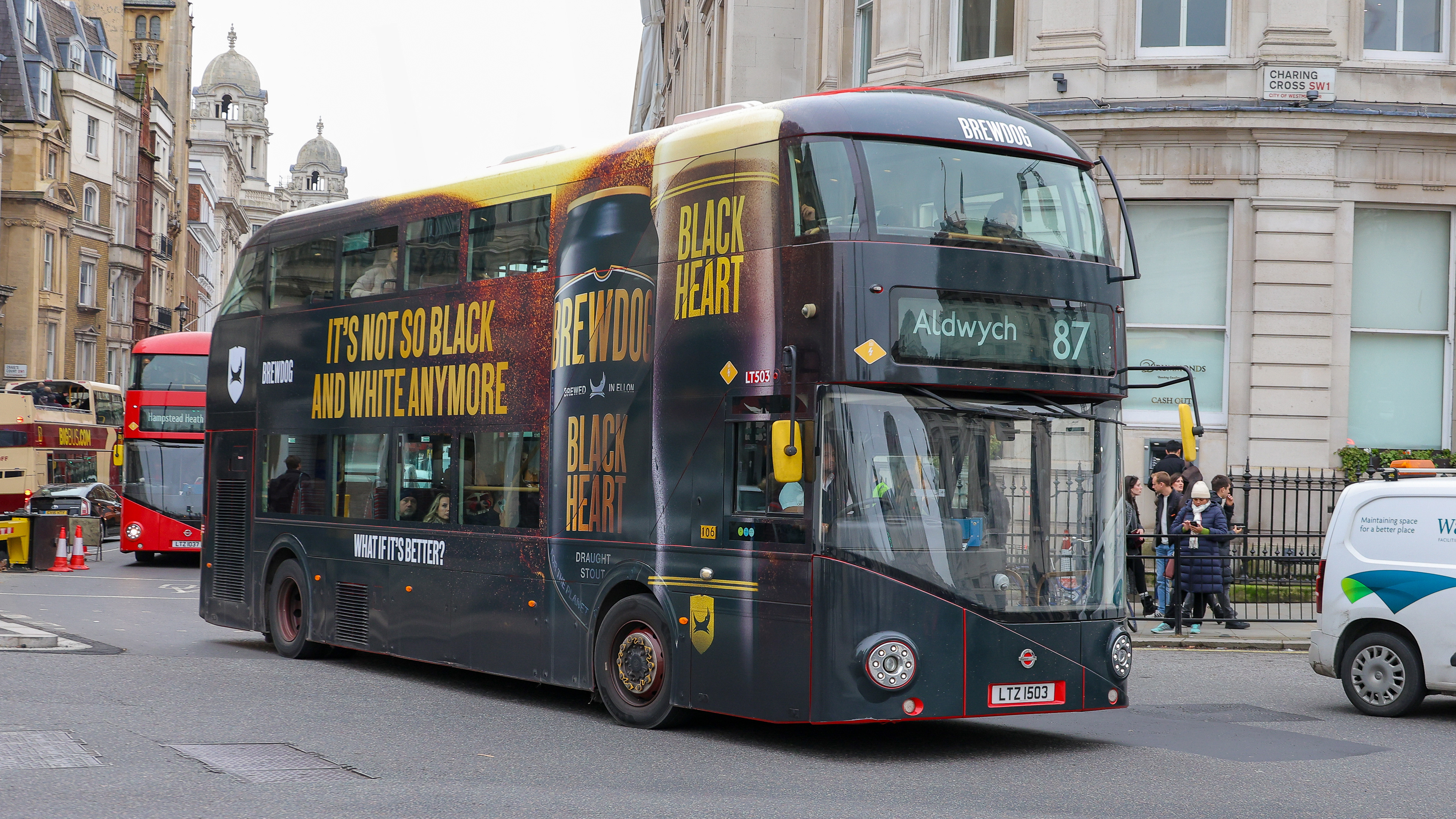 Go-Ahead LT503 (LTZ1503) Trafalgar Square 15th December 2023