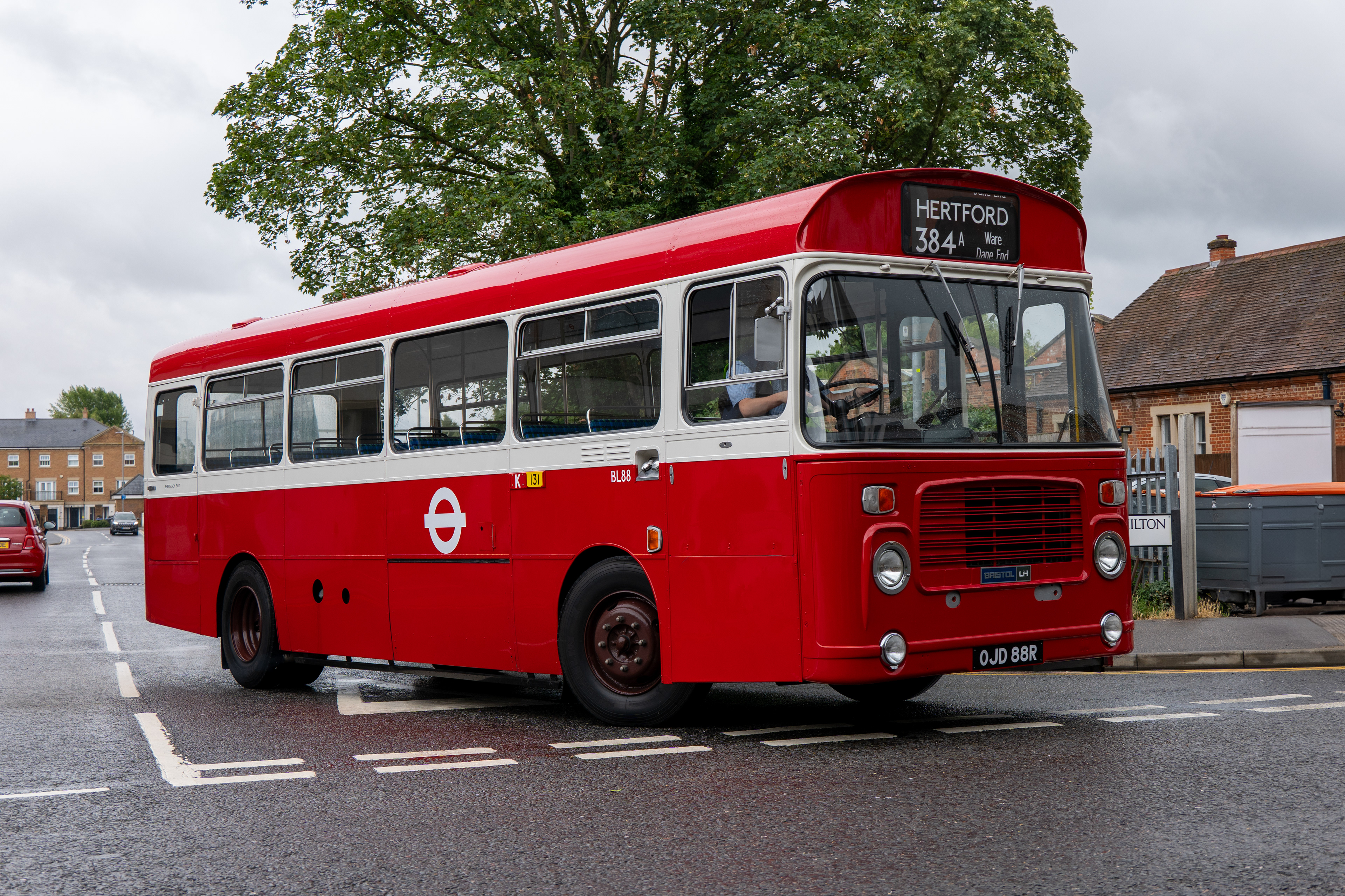 Preserved London Transport BL88 (OJD88R) Hertford East 20th July 2025