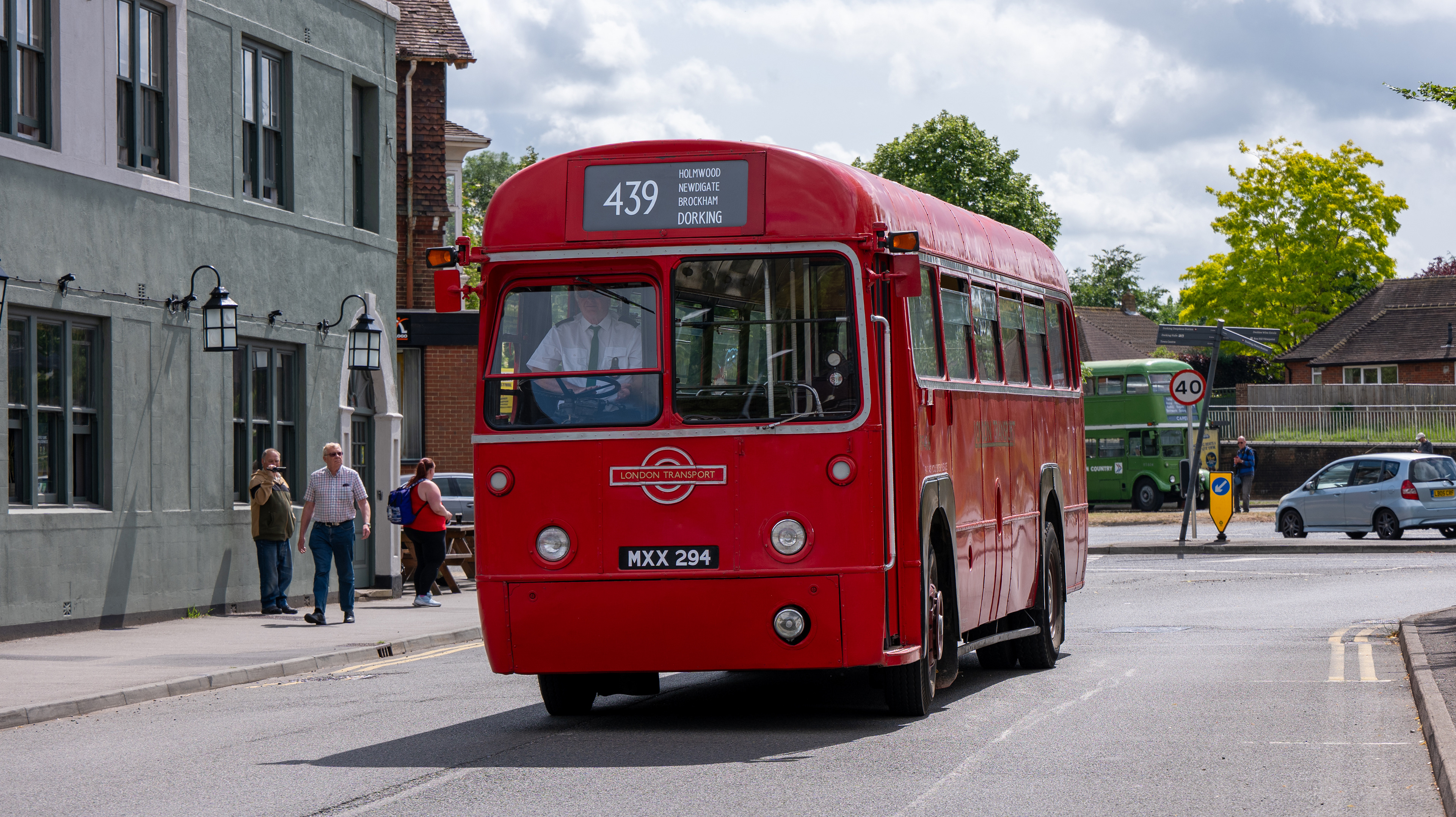 Preserved London Transport RF406 (MXX294) Dorking 1st June 2025