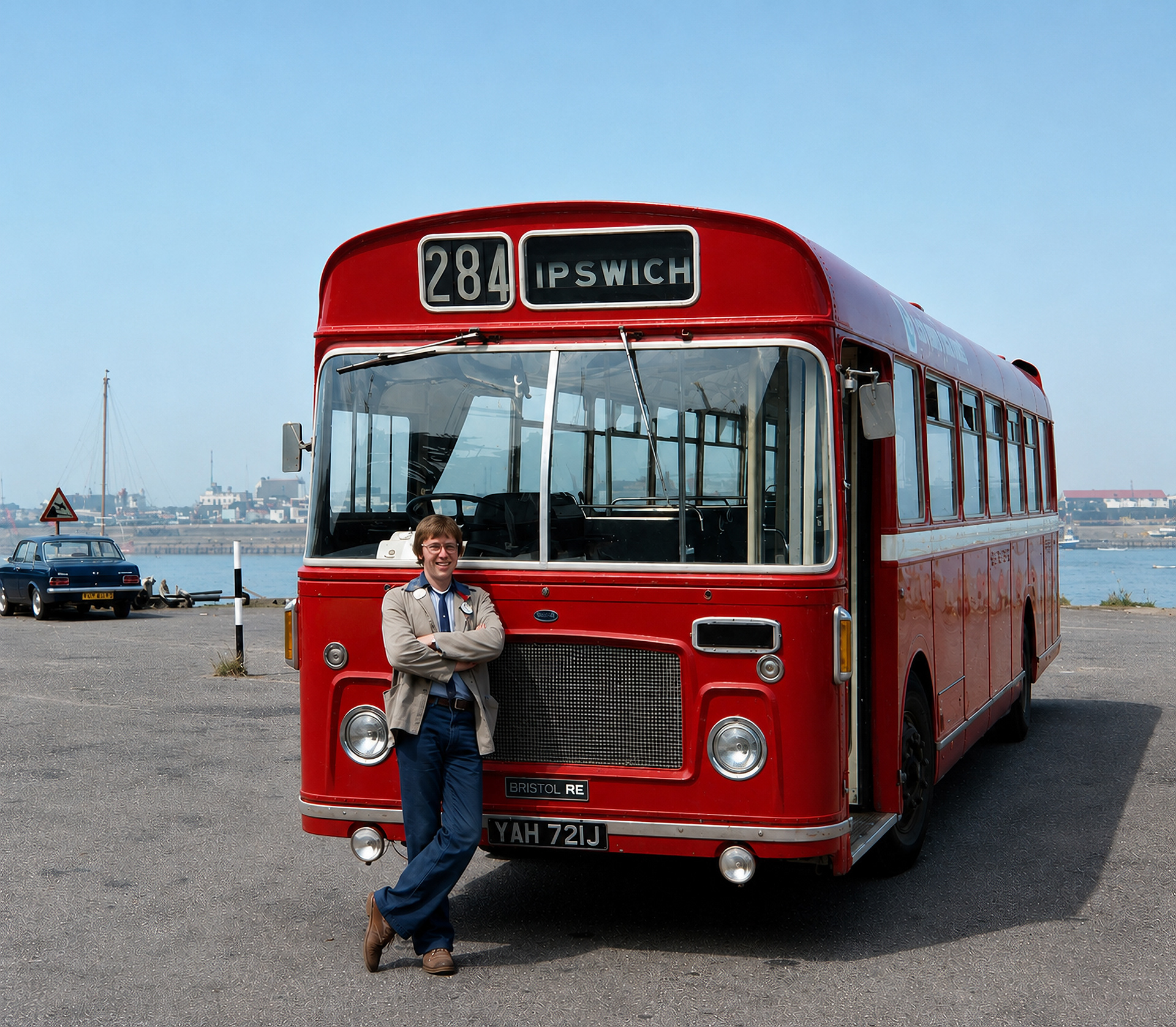 Eastern Counties RL721 (YAH721J) Bawdsey 1979 a