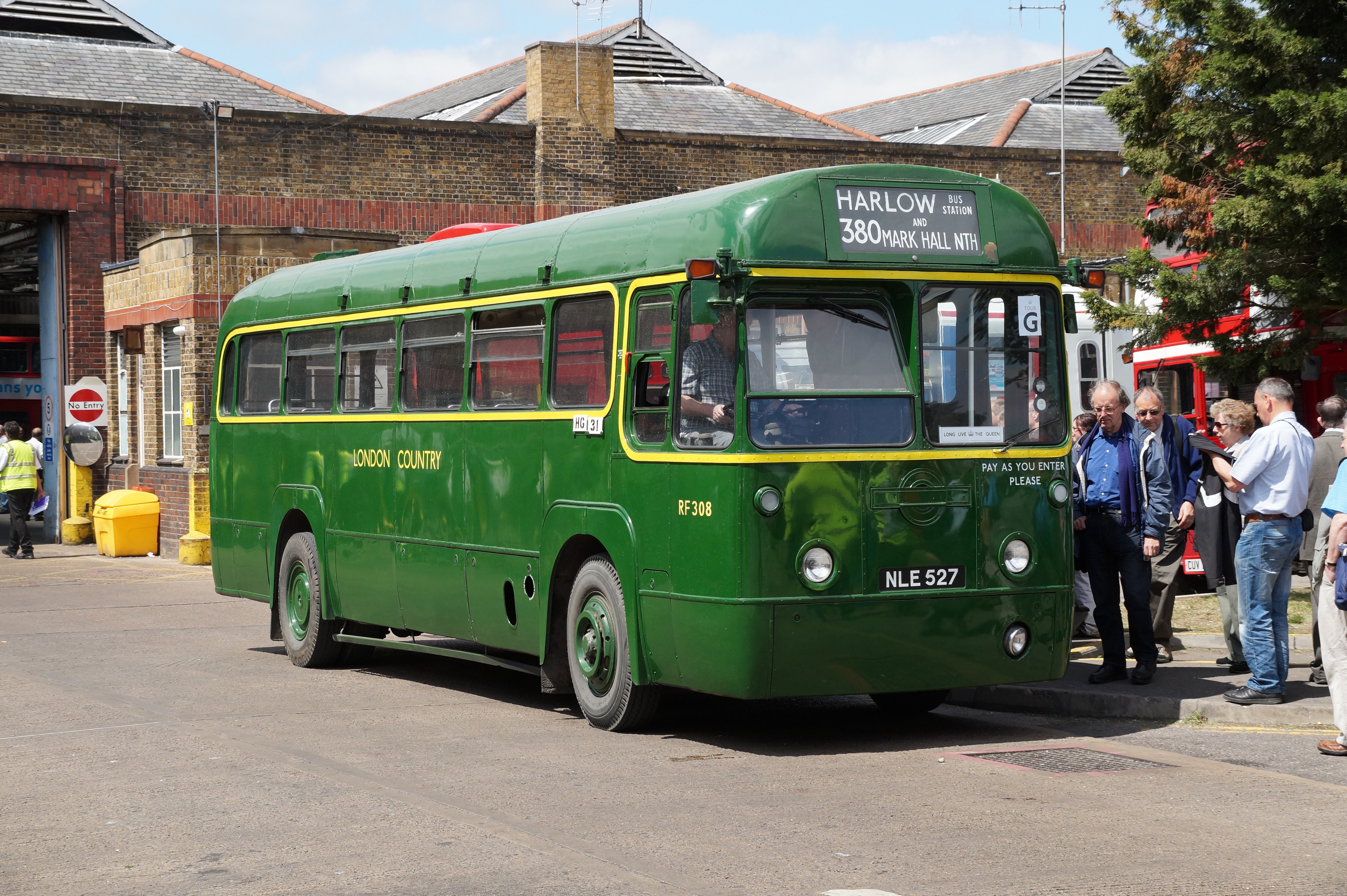 Potters Bar bus garage open day 8th June 2013 - NLE527