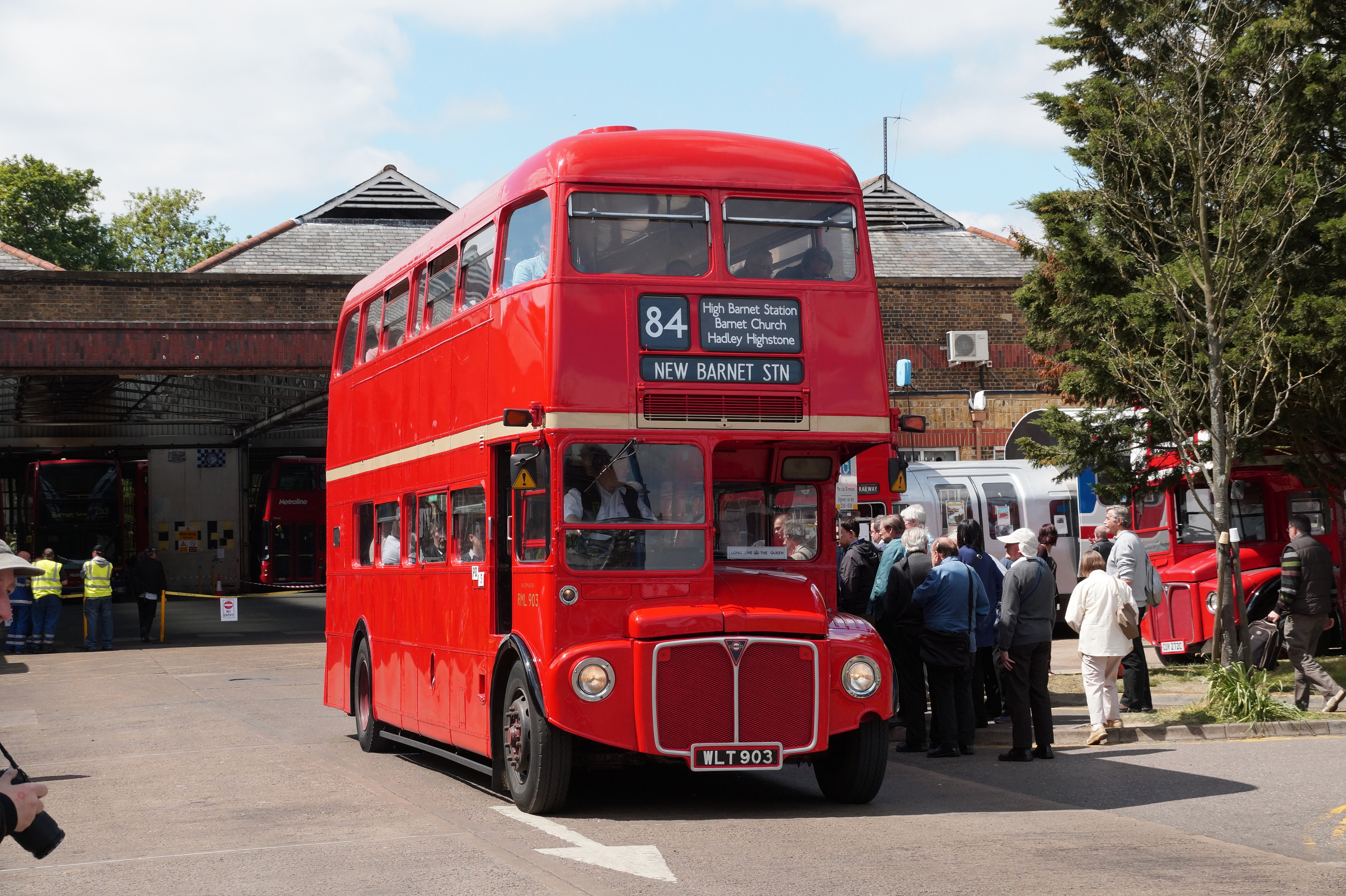 Potters Bar bus garage open day 8th June 2013 - WLT903