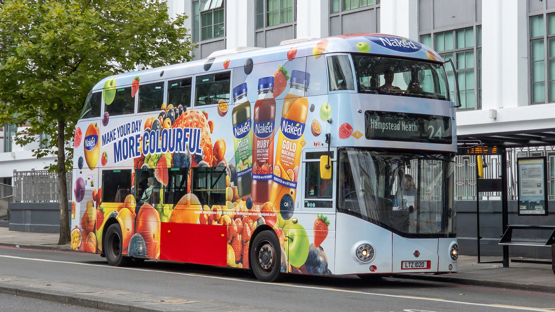 Abellio LT20 (LTZ1020) Mornington Crescent Station 12th August 2023