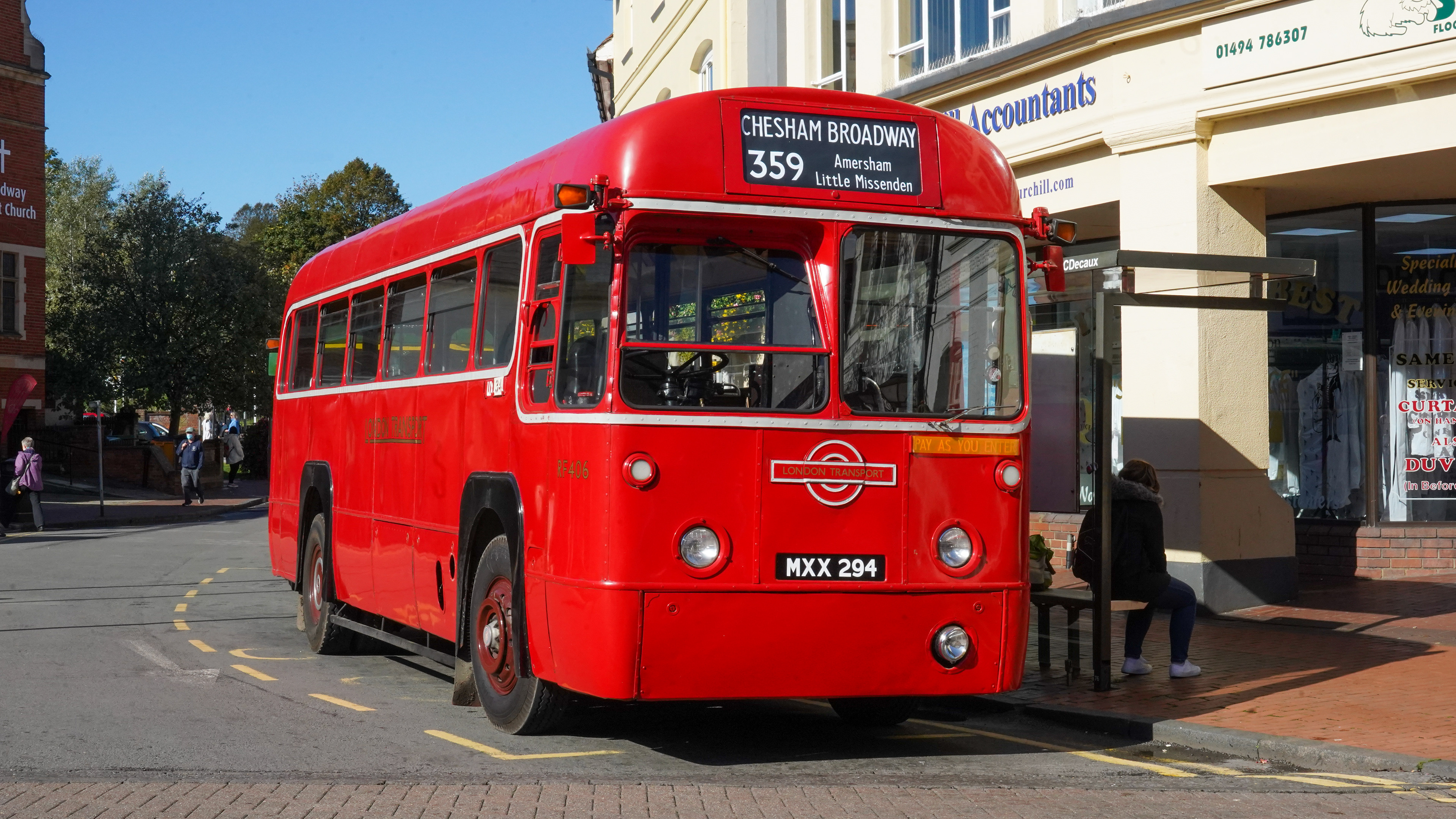London Transport MXX294 Chesham 3rd October 2021