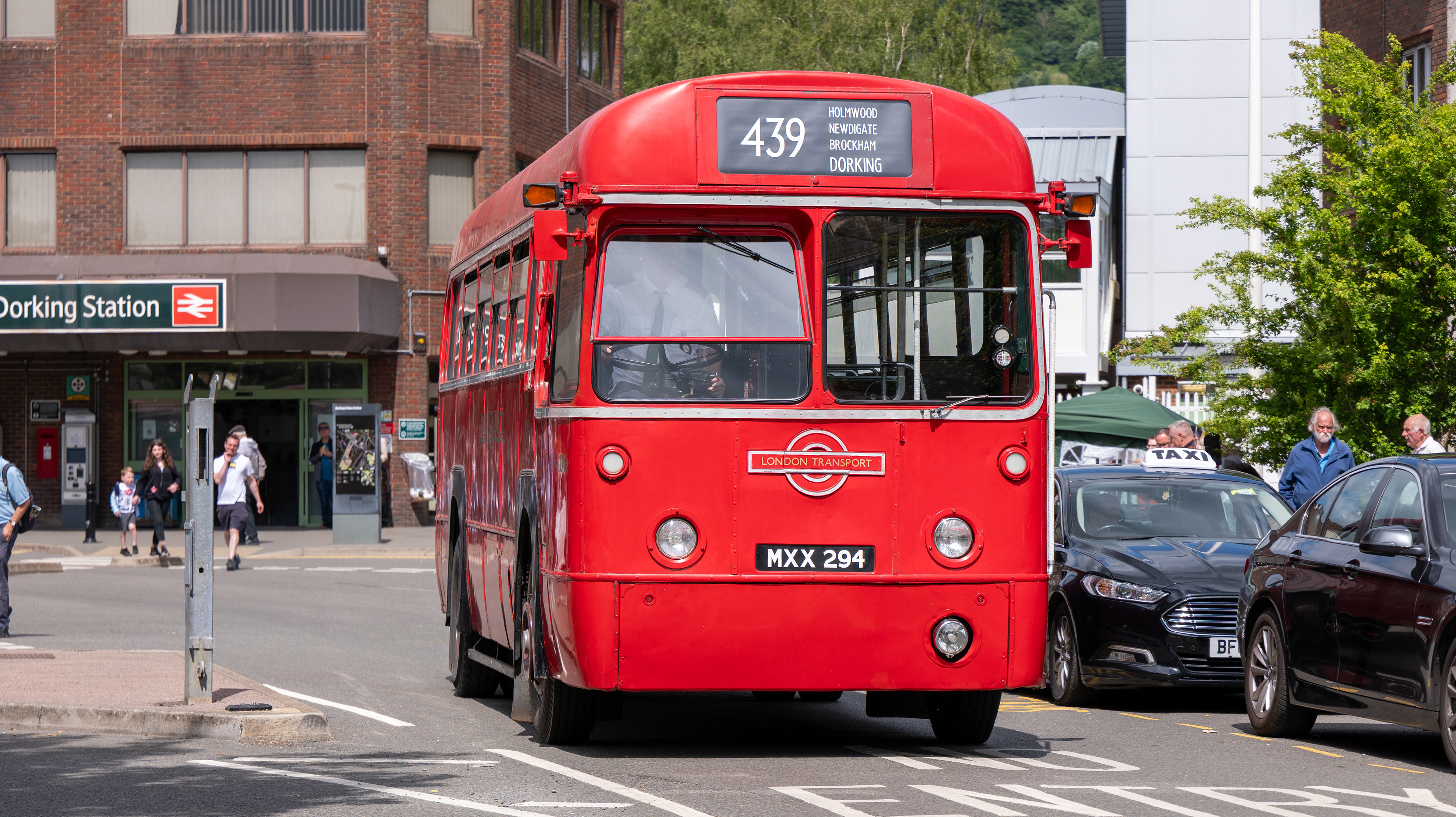 Preserved London Transport RF406 (MXX294) Dorking 1st June 2025