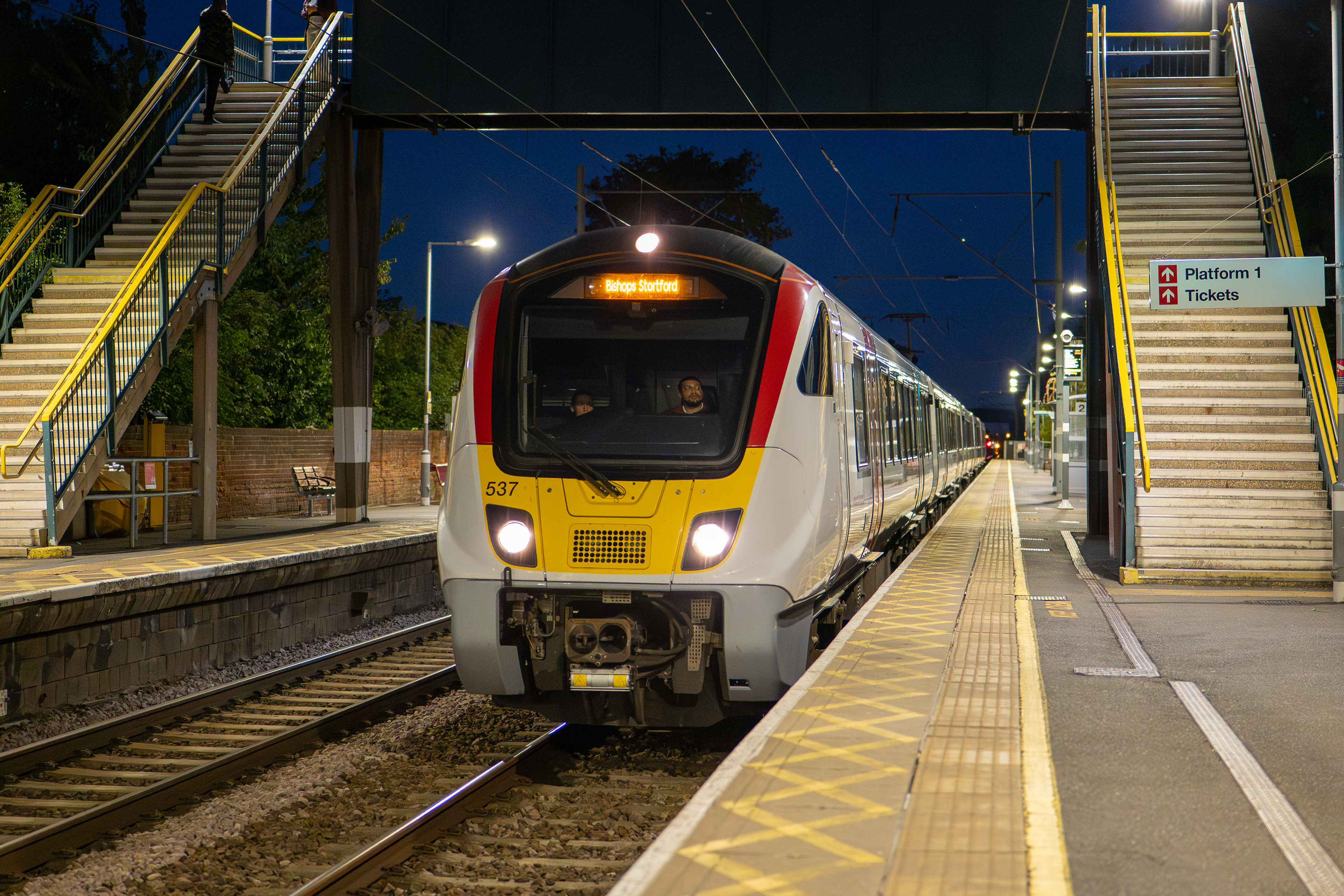 Greater Anglia 720537 Enfield Lock 5th September 2025