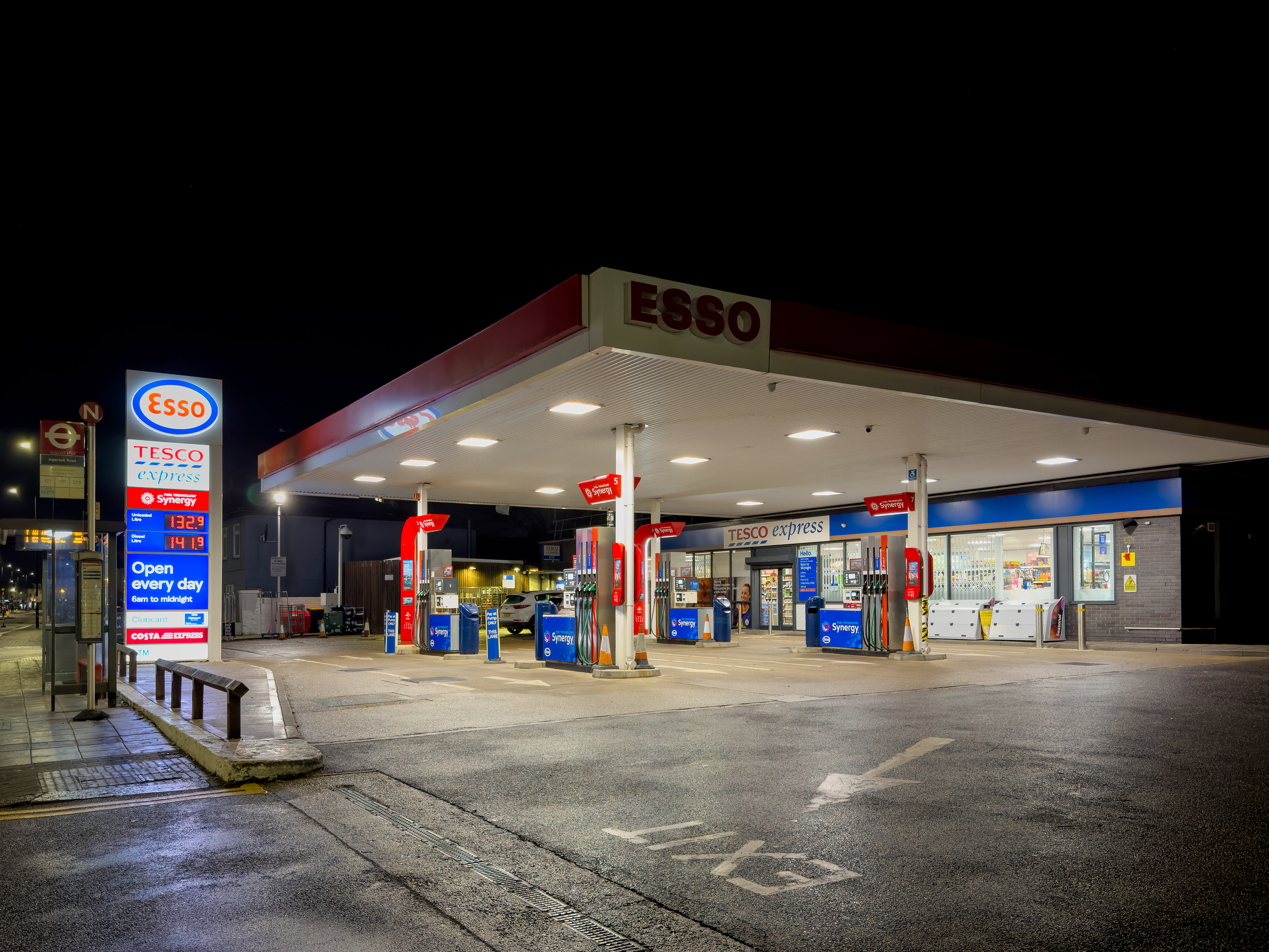Tesco Express Ingersoll Road on Hertford Road Enfield 13th January 2026