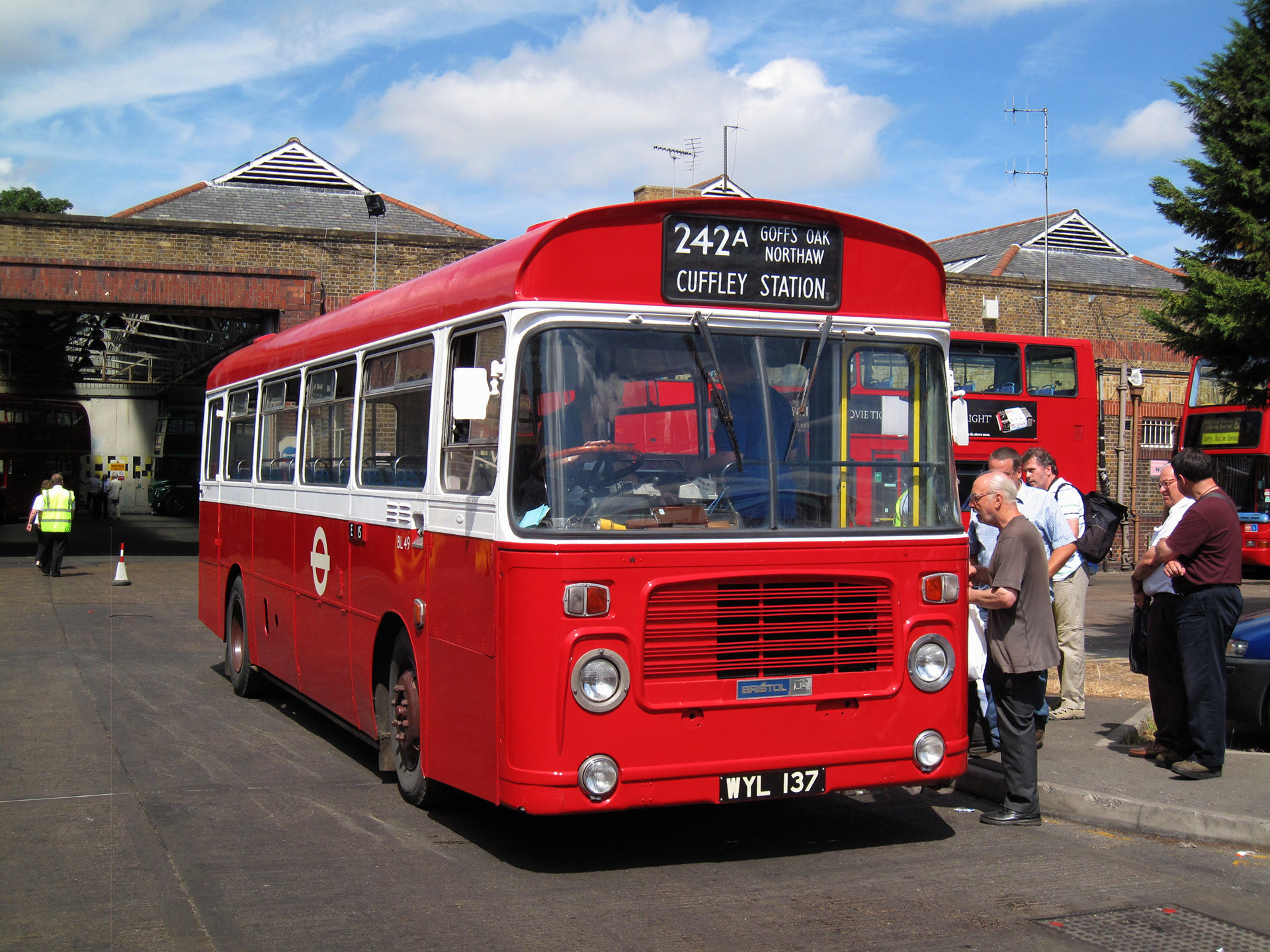 Preserved BL49 (WYL137) Potters Bar 10th July 2010