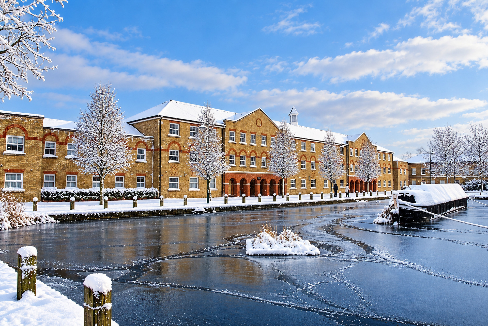 Enfield Island Village 8th February 2009