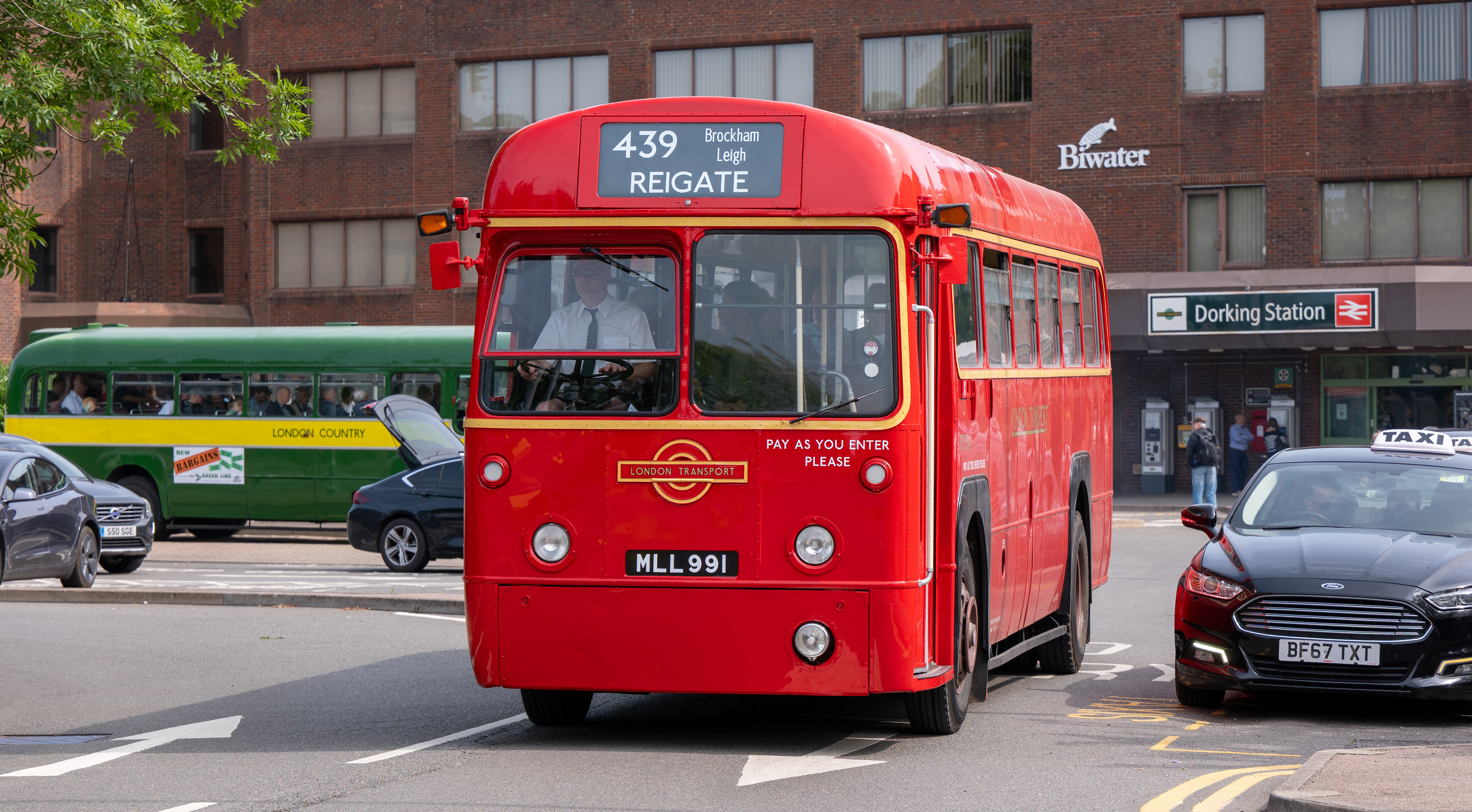 Preserved London Transport RF354 (MLL991) Dorking 1st June 2025