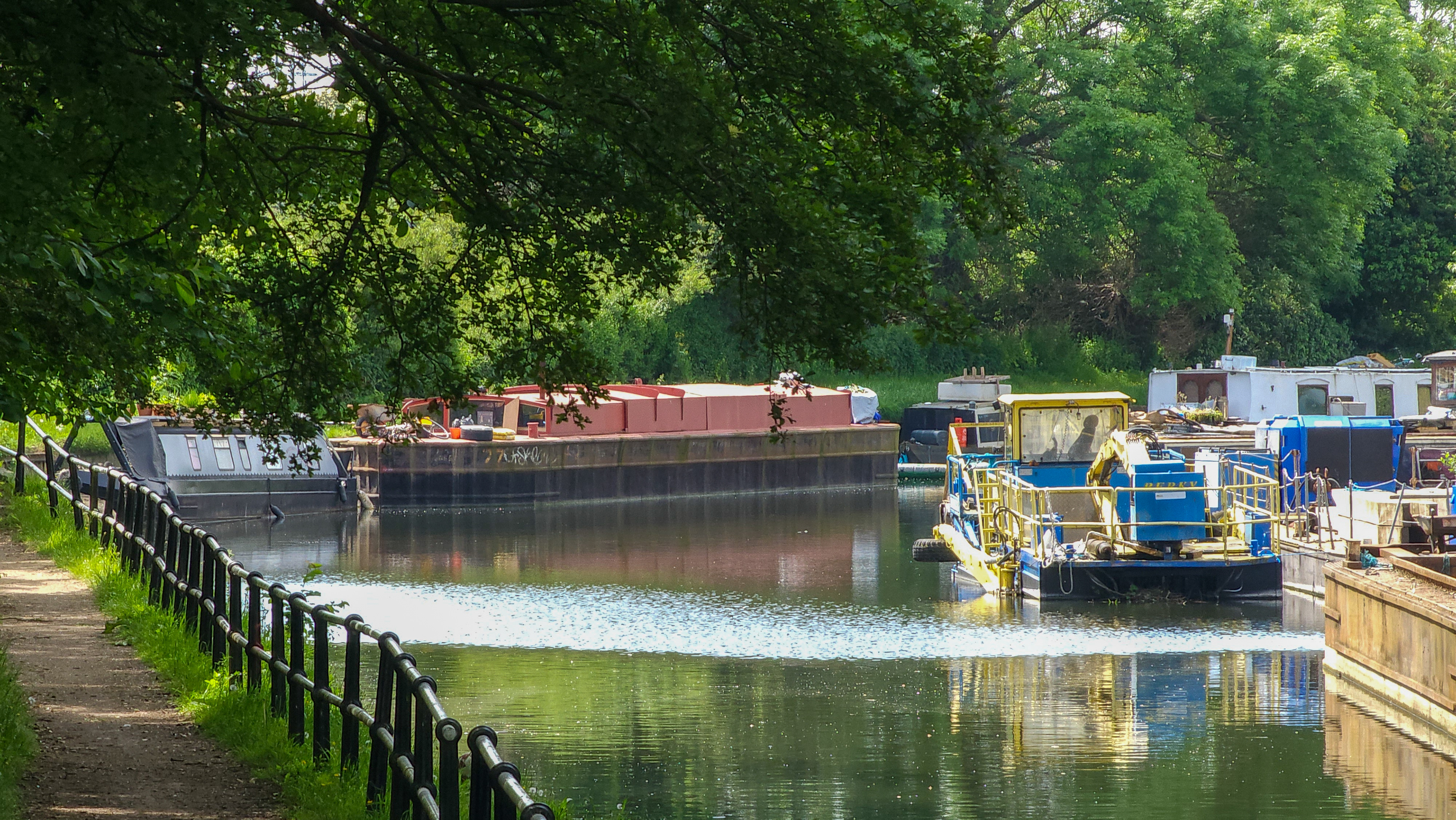 River Lea at Enfield Island Village 17th May 2024