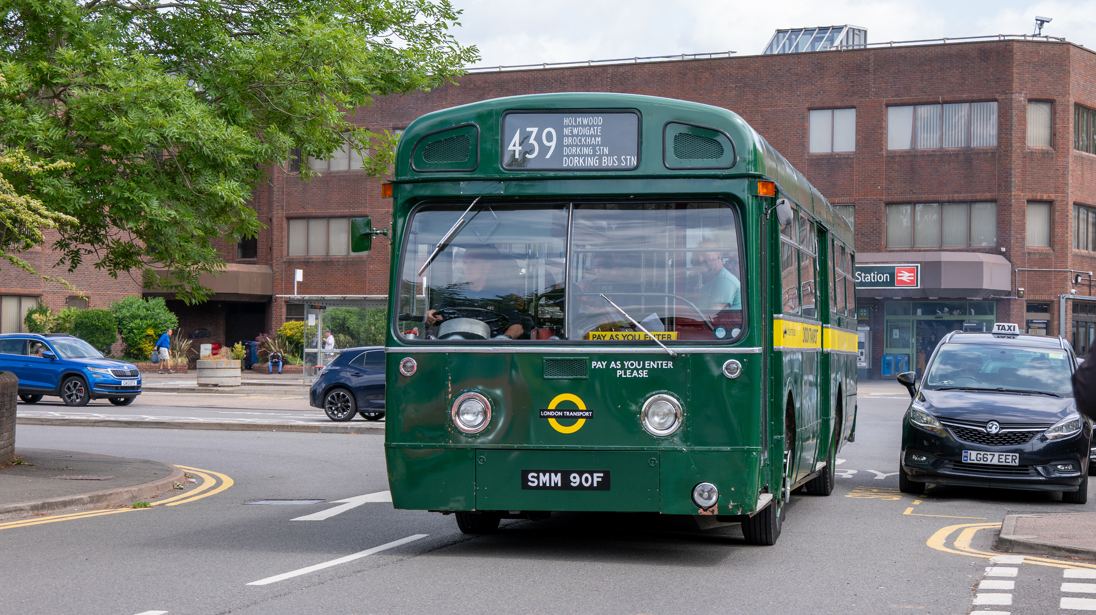 Preserved London Transport MB90 (SMM90F) Dorking 1st June 2025