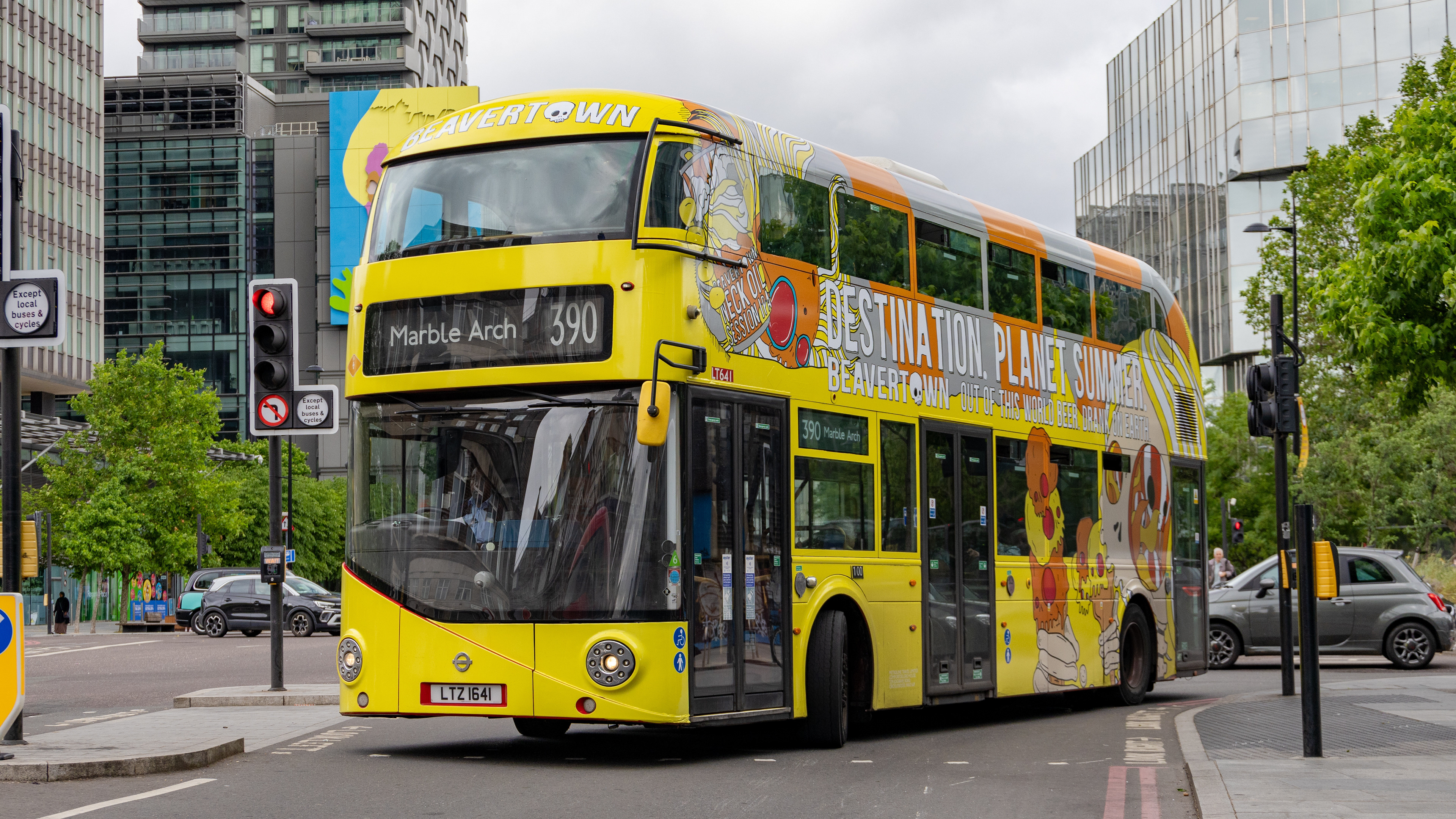 Metroline LT641 (LTZ1641) Warren Street Stn 1st July 2023