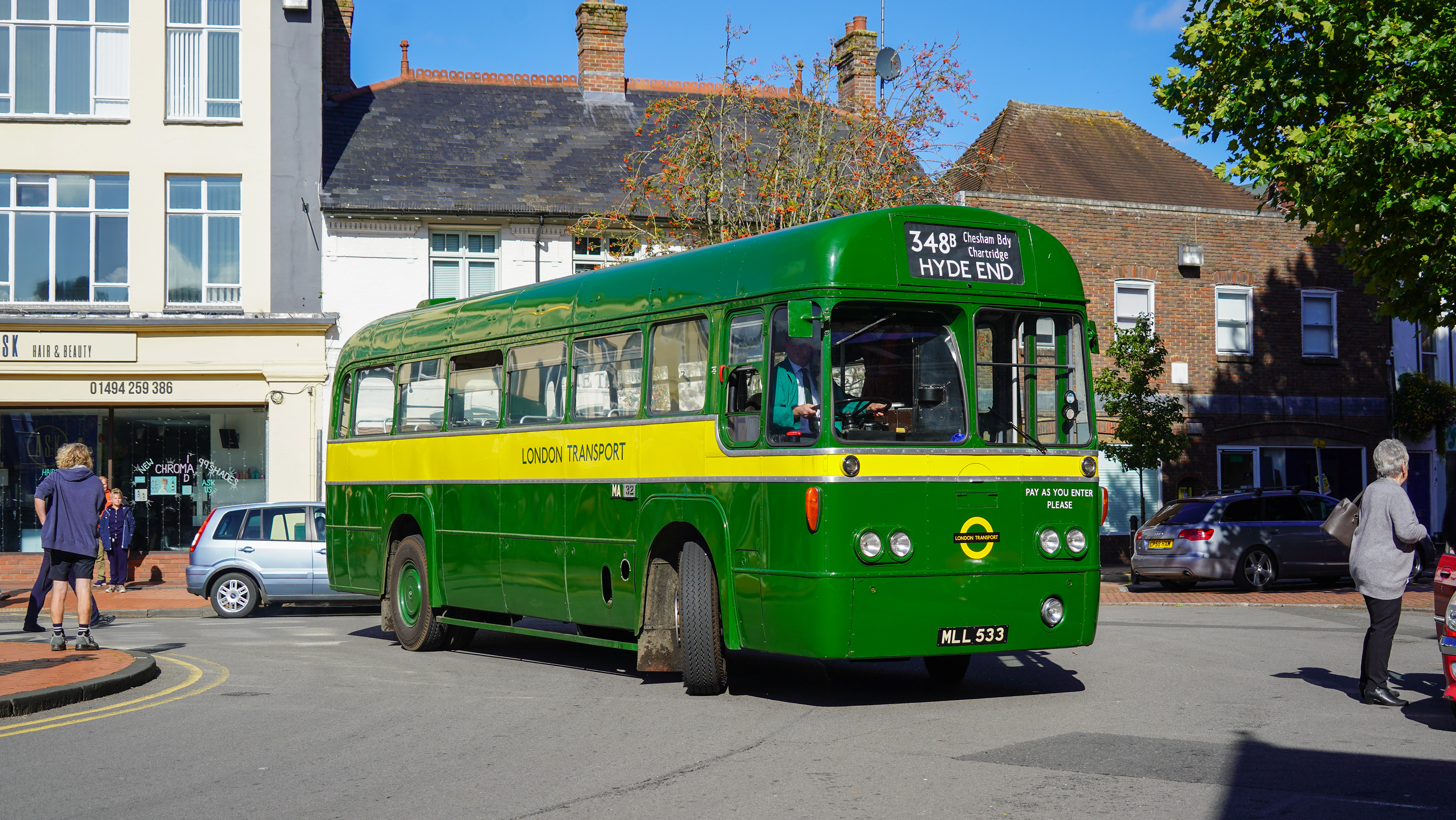 London Transport MLL533 Chesham 3rd October 2021