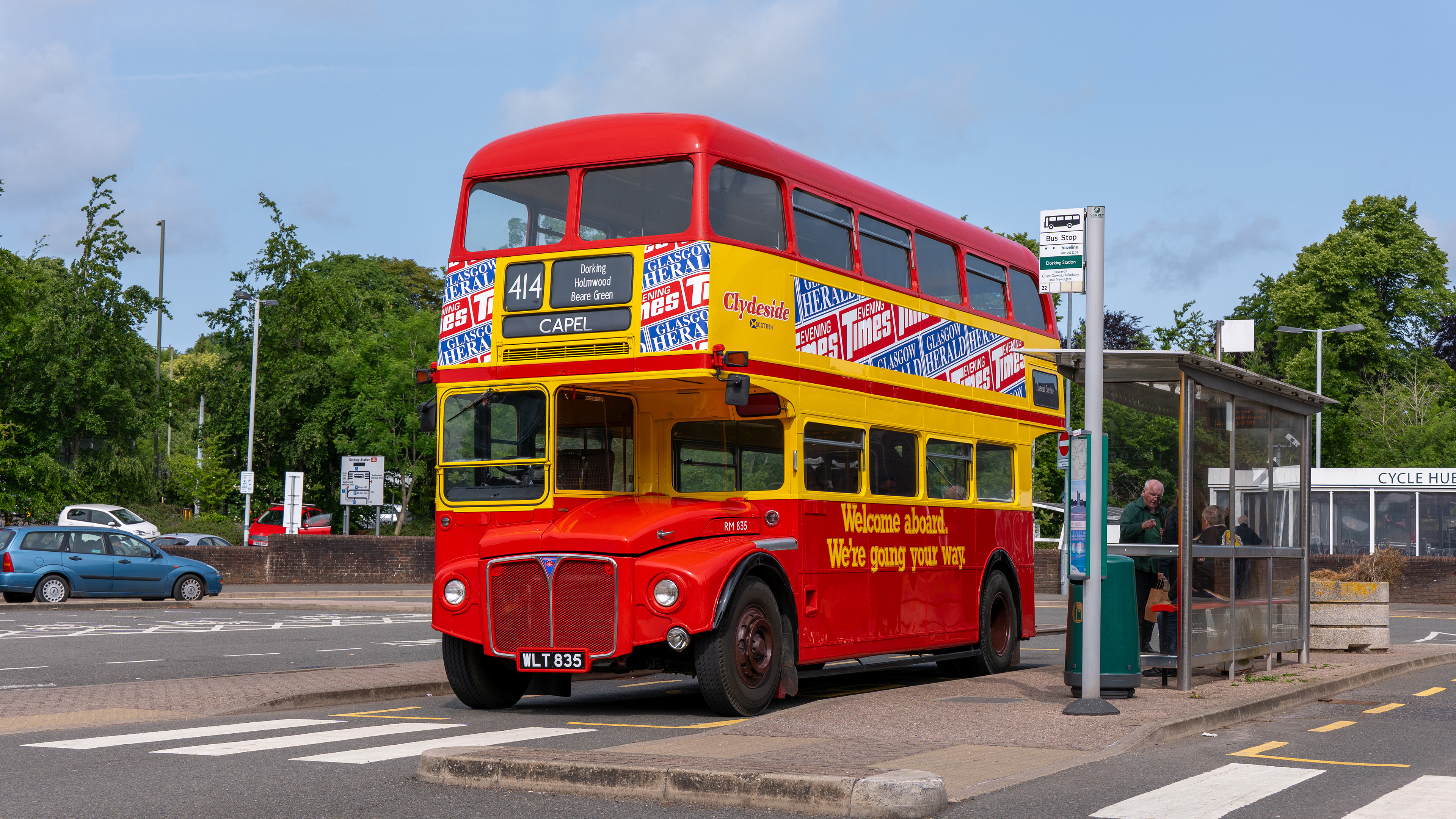 Preserved London Transport RM835 (WLT835) Dorking 1st June 2025