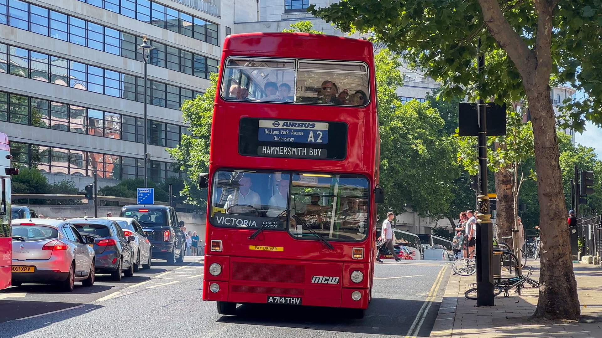 Preserved A714THV Victoria 24th July 2022