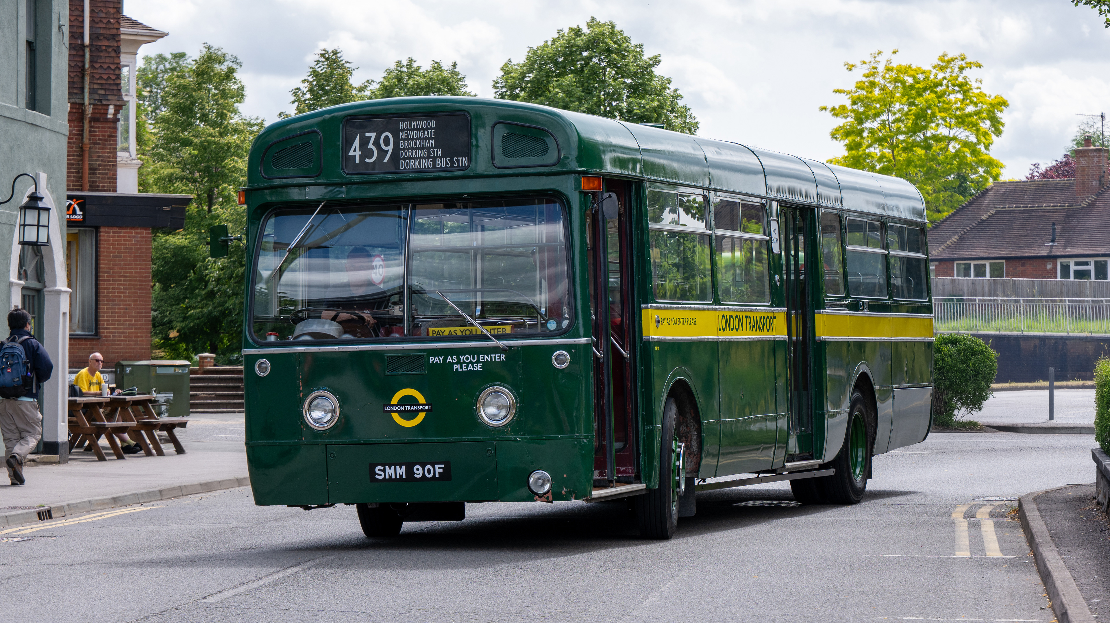 Preserved London Transport MB90 (SMM90F) Dorking 1st June 2025