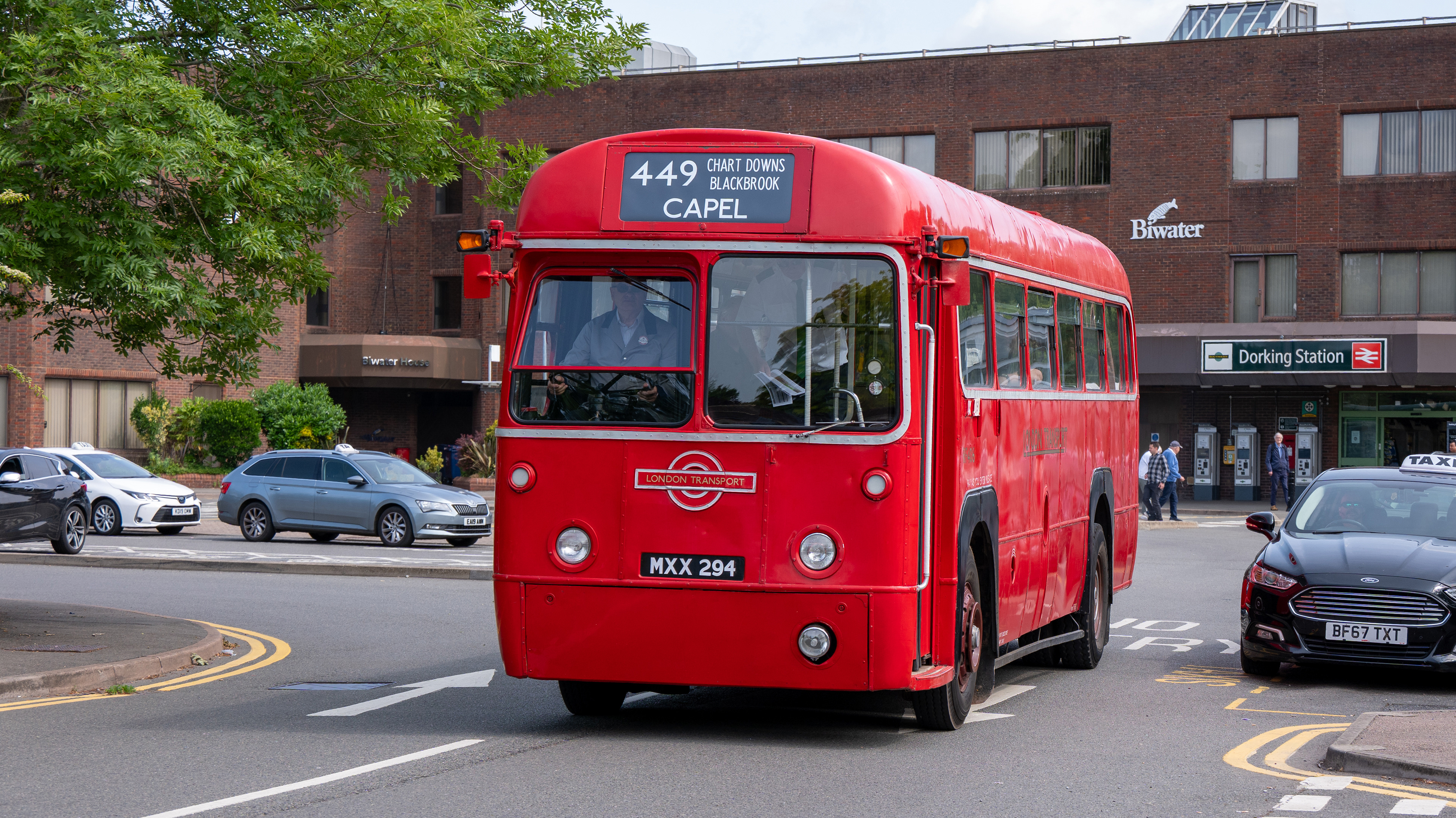 Preserved London Transport RF406 (MXX294) Dorking 1st June 2025