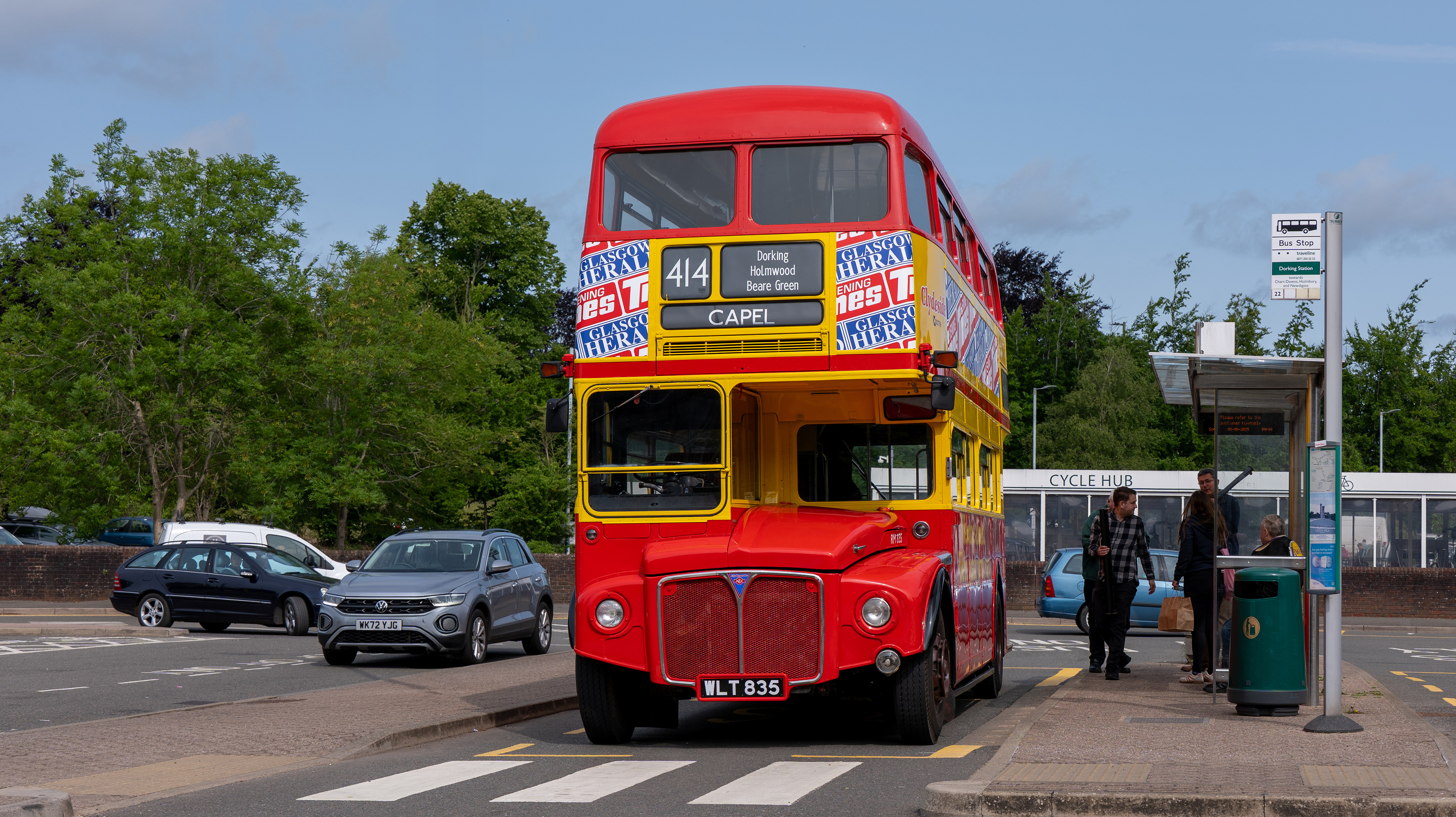 Preserved London Transport RM835 (WLT835) Dorking 1st June 2025
