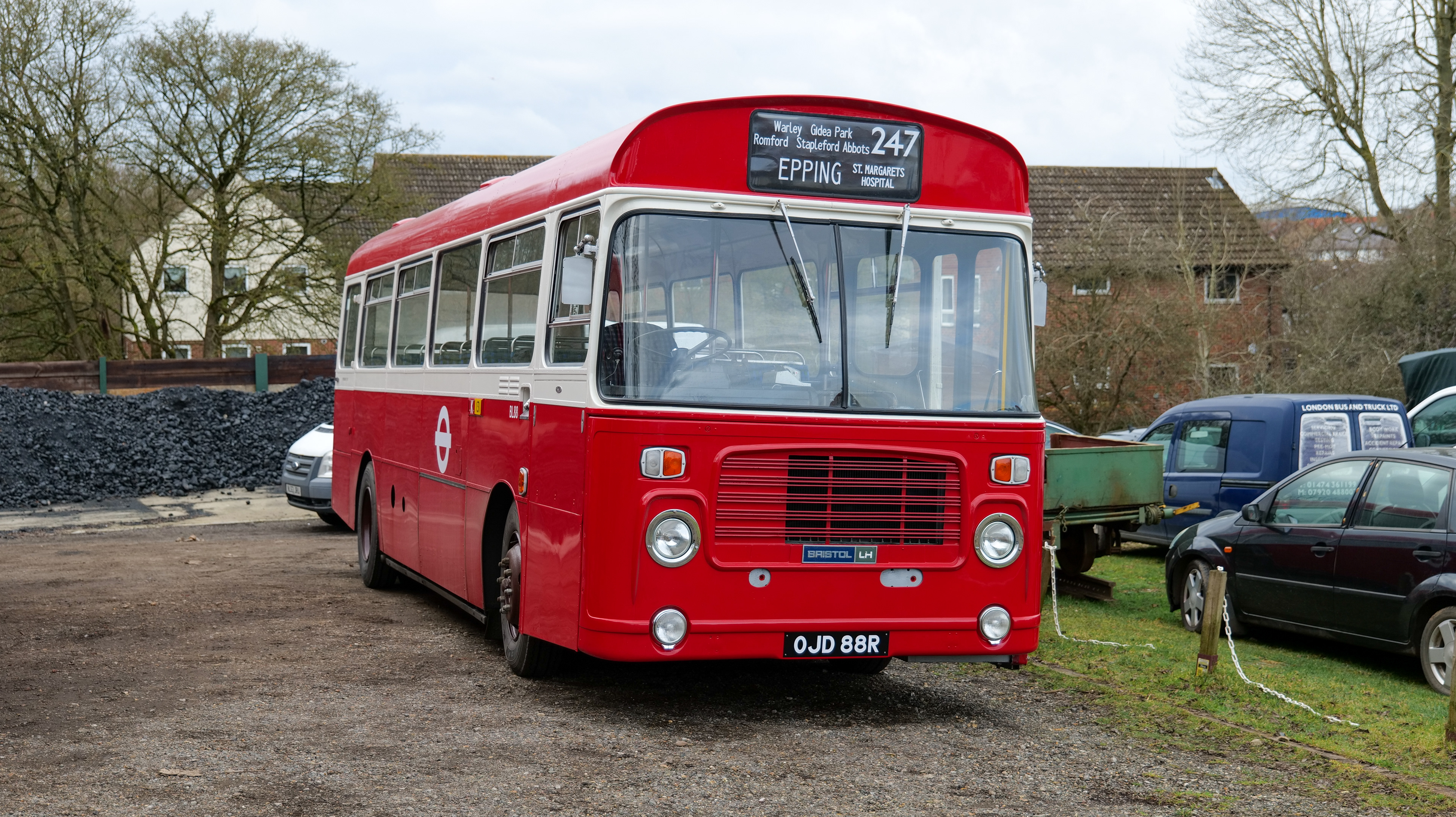 London Transport BL88 (OJD88R) North Weald 18th February 2023