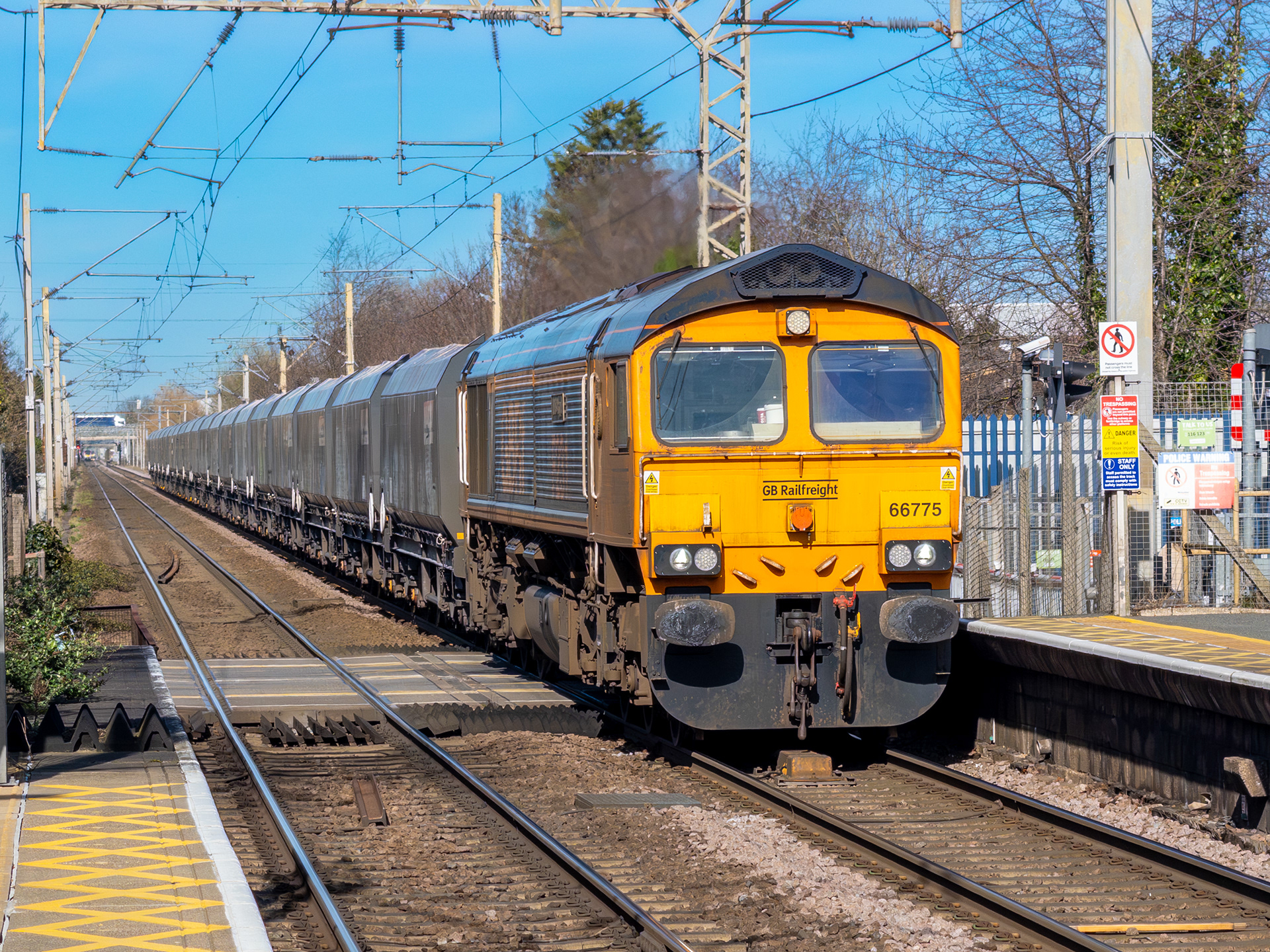 GB Railfreight 66775 Enfield Lock 2nd March 2026