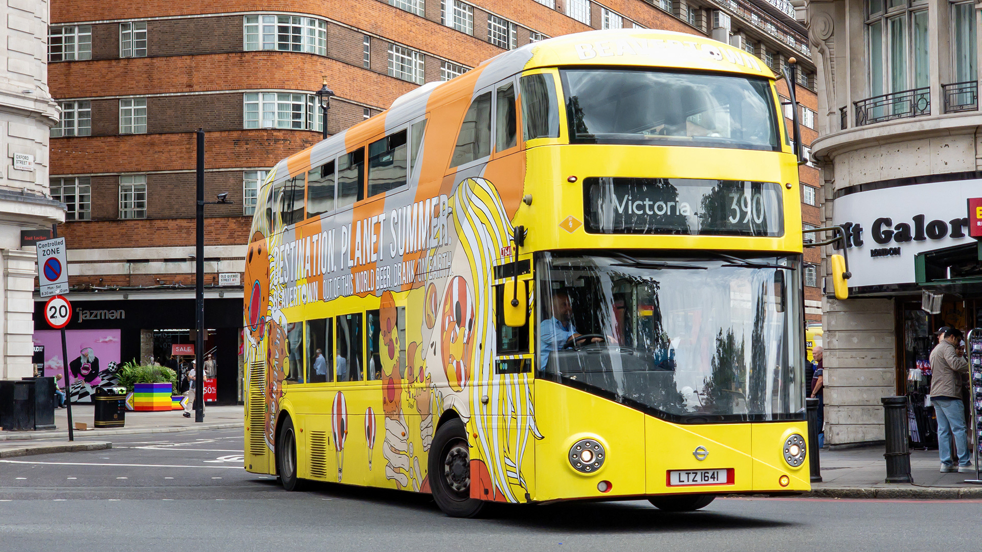 Metroline LT641 (LTZ1641) Marble Arch 10th July 2023