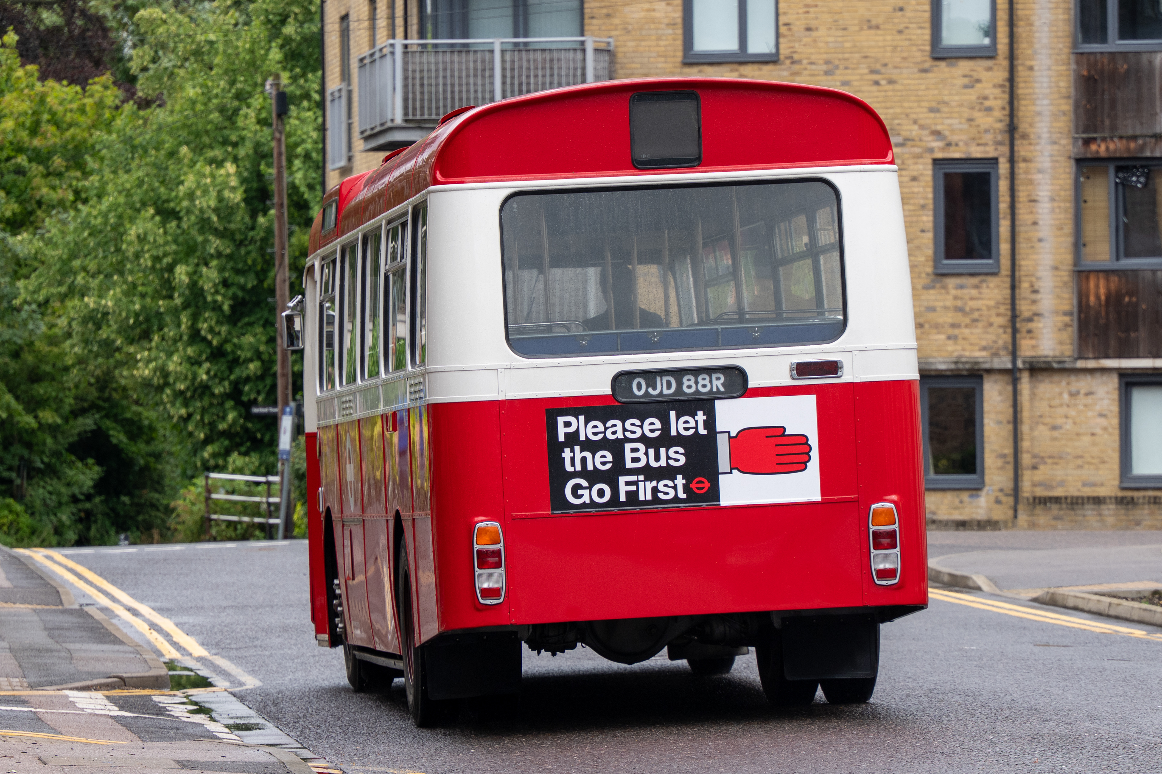 Preserved London Transport BL88 (OJD88R) Hertford East 20th July 2025