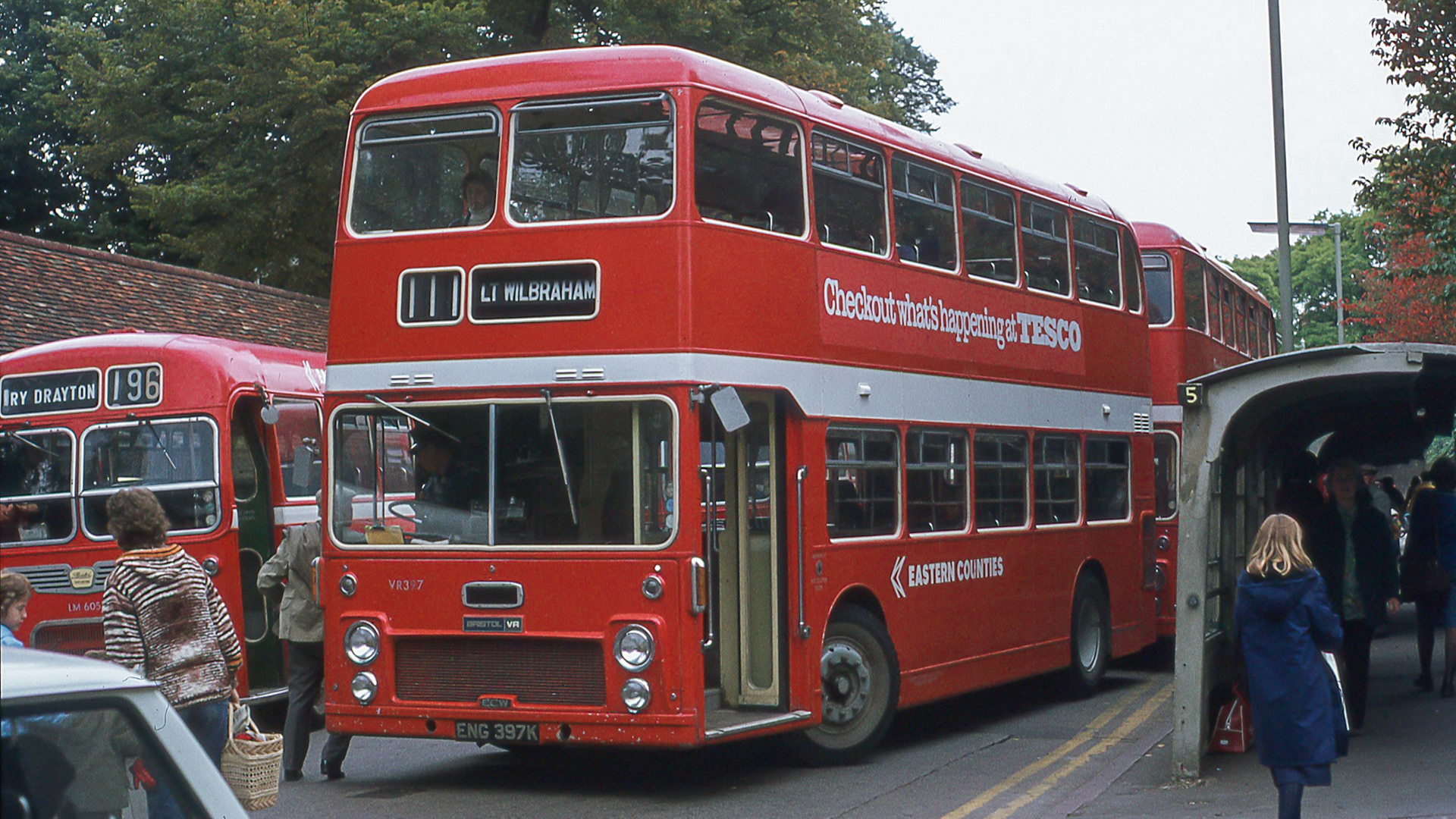 Eastern Counties VR397 (ENG397K) Cambridge 19th September 1977