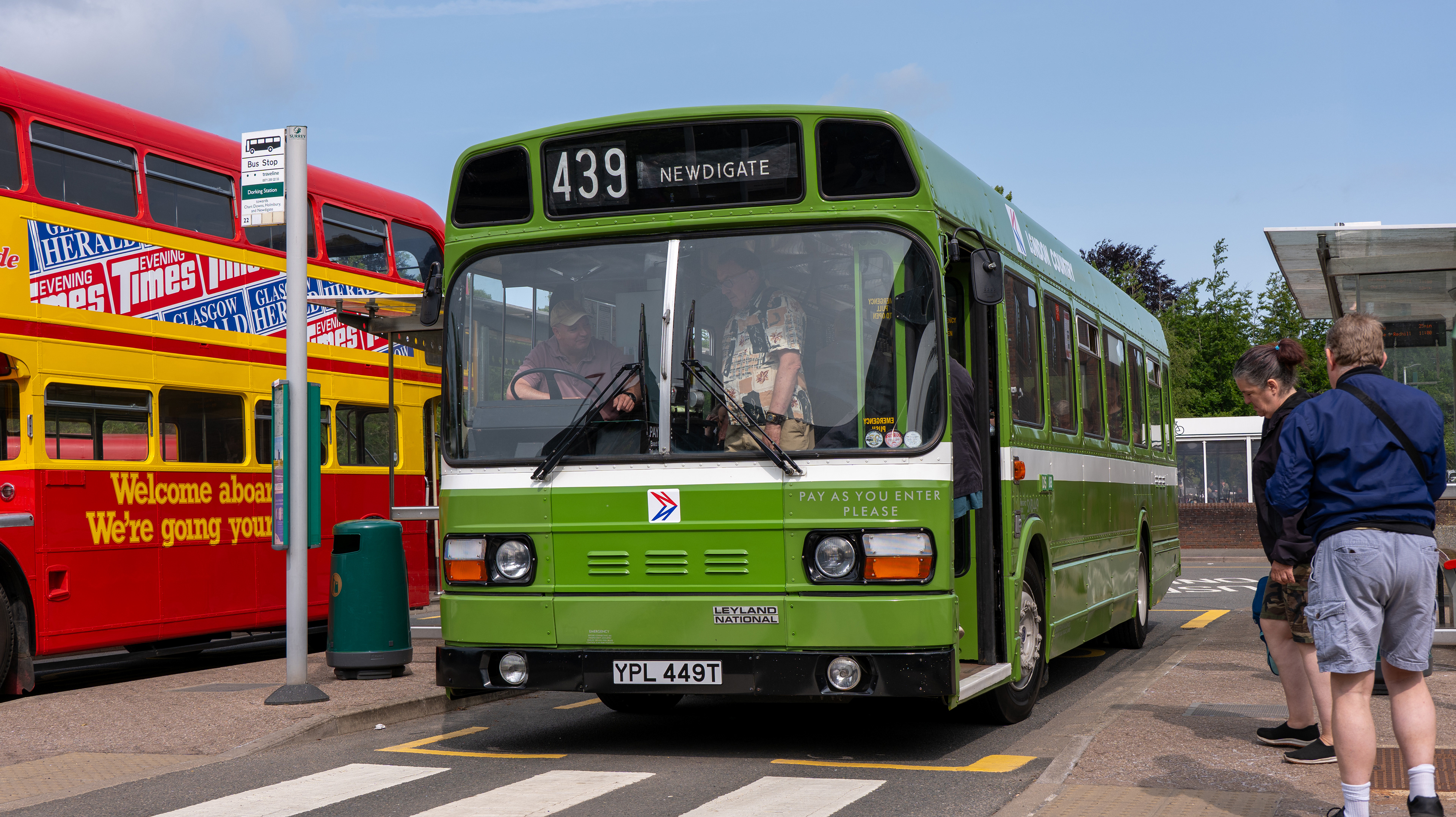 Preserved London Country SNB449 (YPL449T) Dorking 1st June 2025