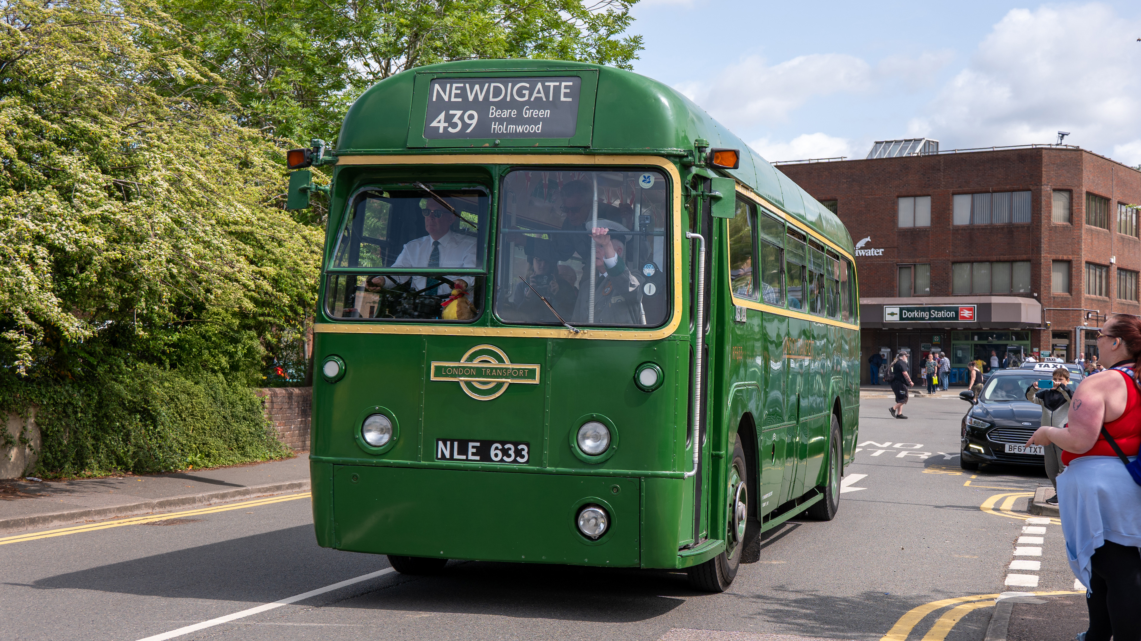 Preserved London Transport RF633 (NLE633) Dorking 1st June 2025