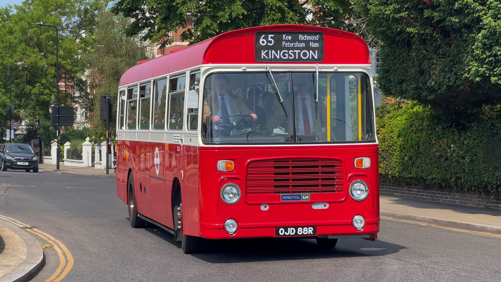 Preserved London Transport BL88 (OJD88R) Ealing 11th June 2023