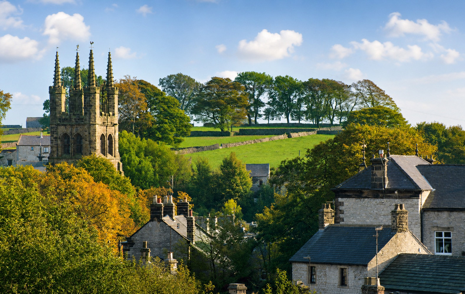 Tideswell in Derbyshire in 1994