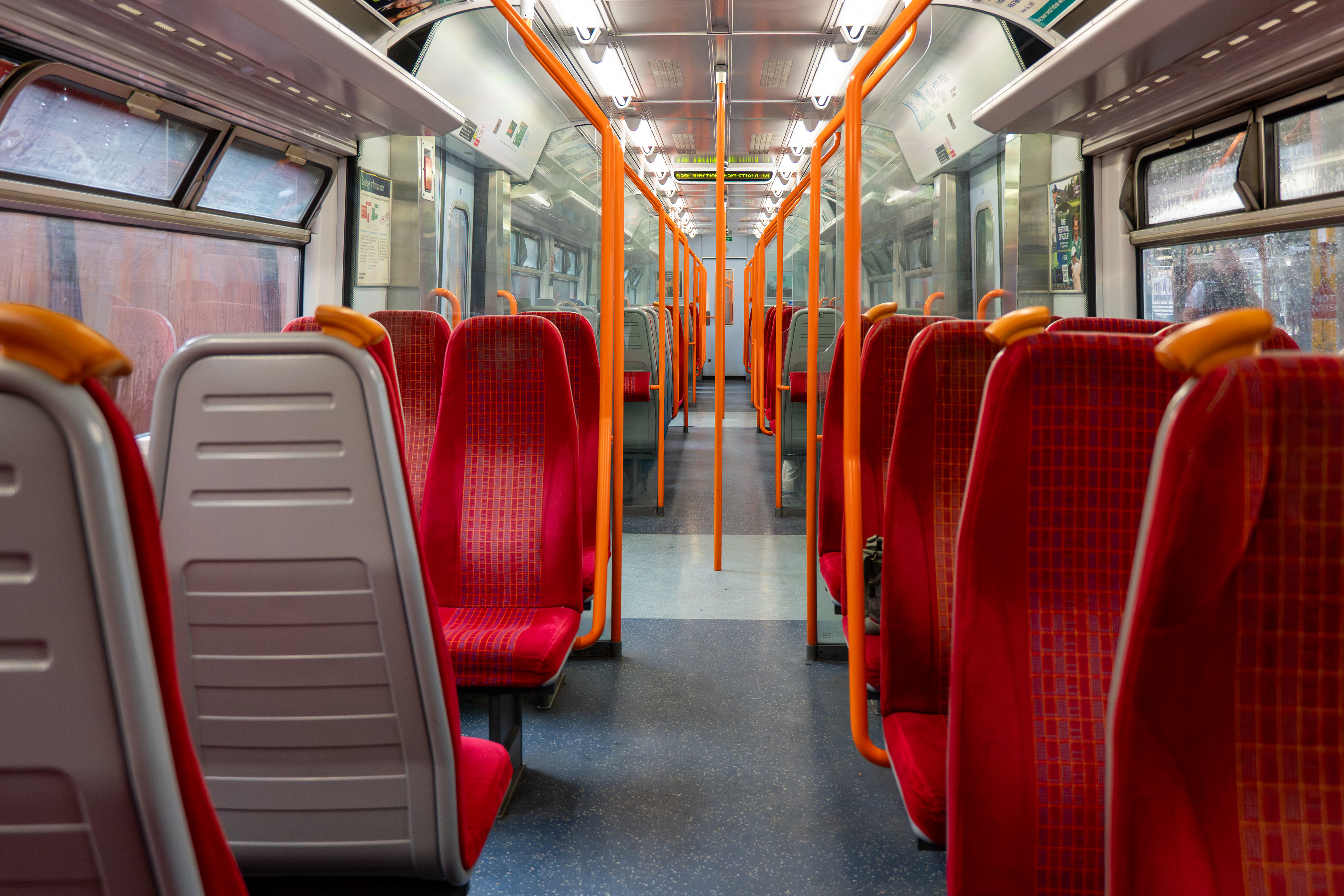South Western Railway 5707 interior on 1st September 2025