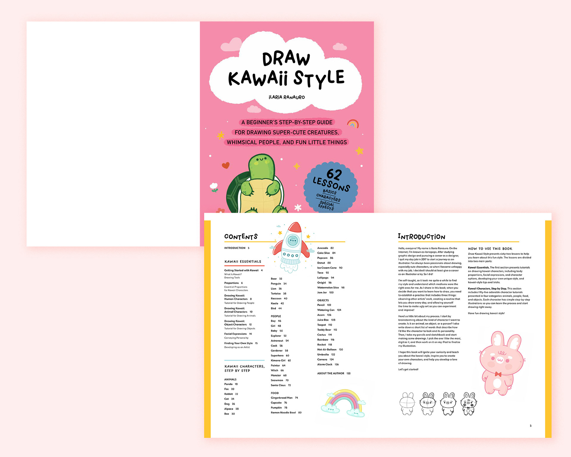 Kawaii World Coloring by Ilaria Ranauro, Quarto At A Glance