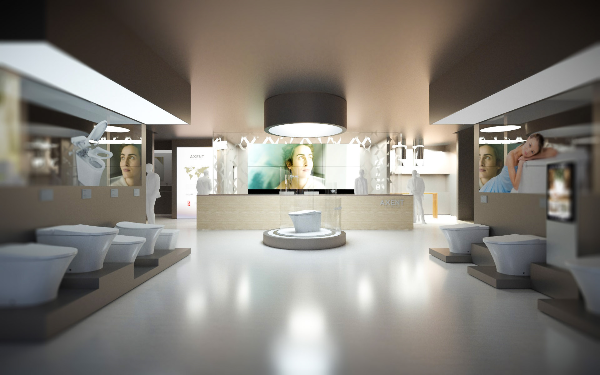 Präsentation AXENT Showroom China