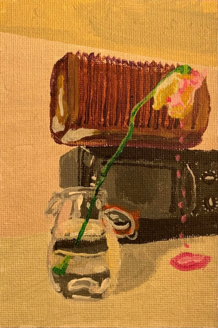 Amherst Still Life, acrylic on canvas