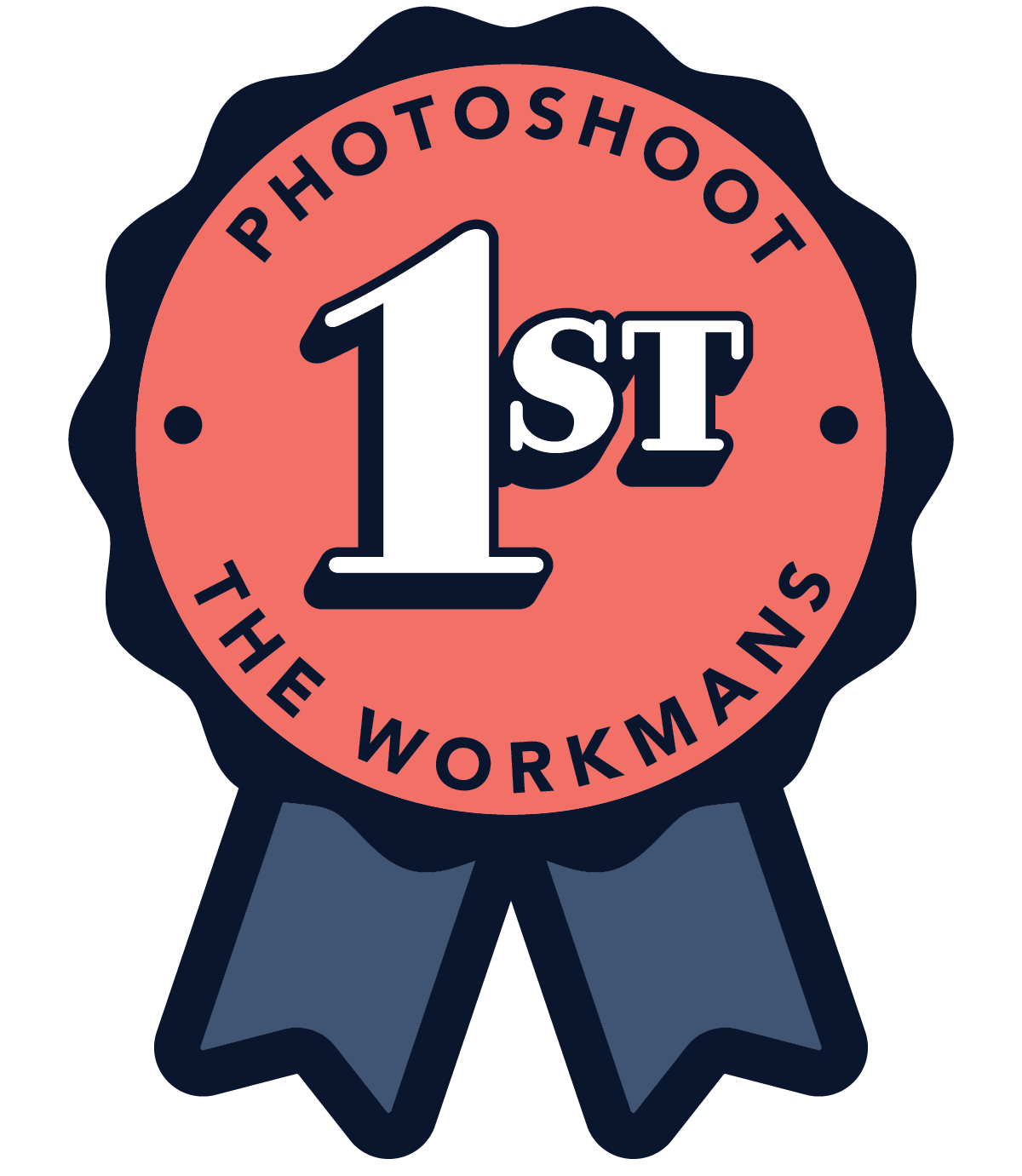 Design a sticker for clients first photoshoot.