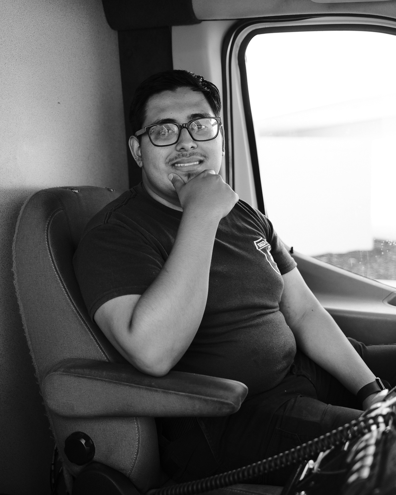 O. Lopez, EMT, with 4 months of service.