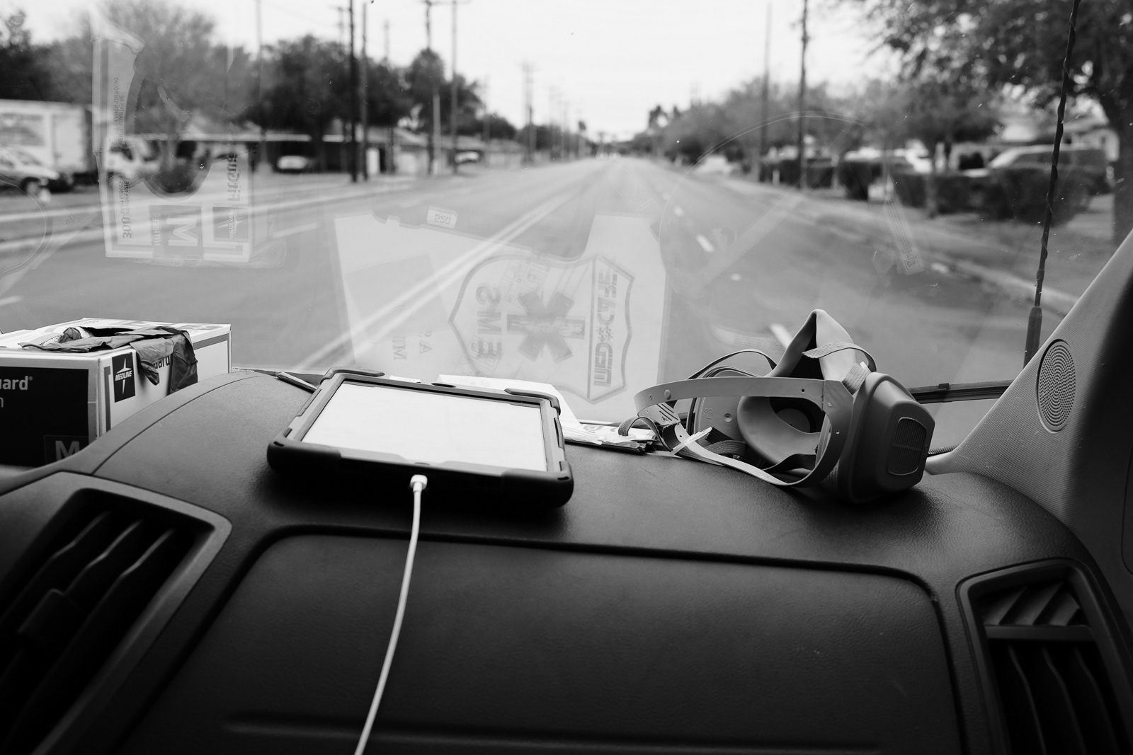 On the way to help someone else.