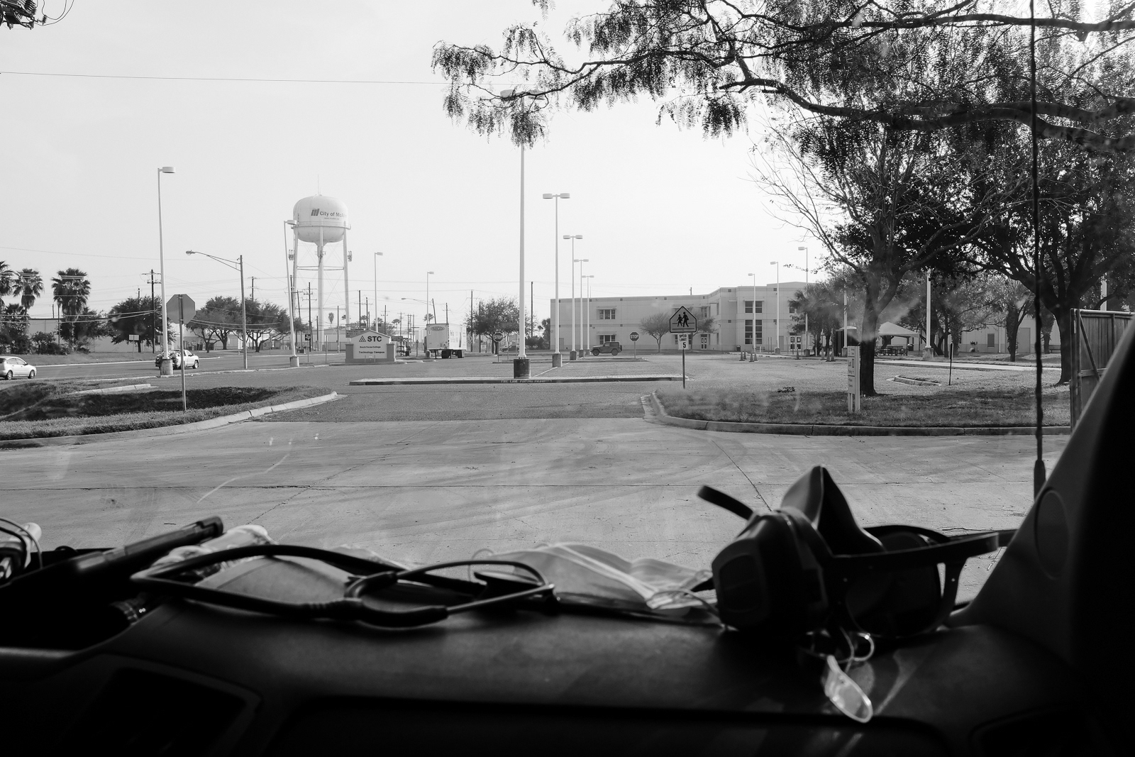 At the end of my shift, this is my view, with the last 30 minutes being the longest.