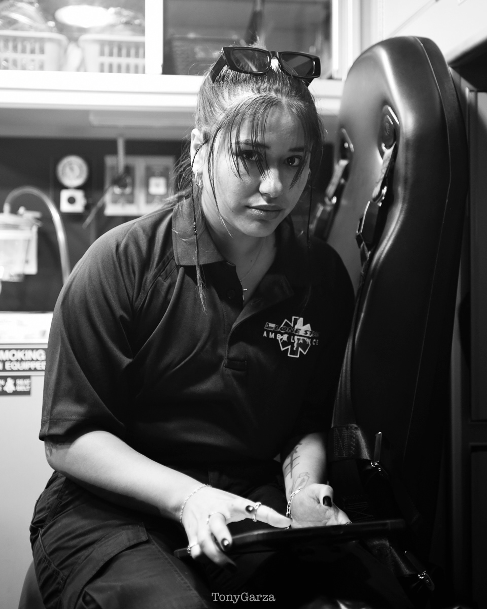 C. Flores, Paramedic, 7 years in EMS