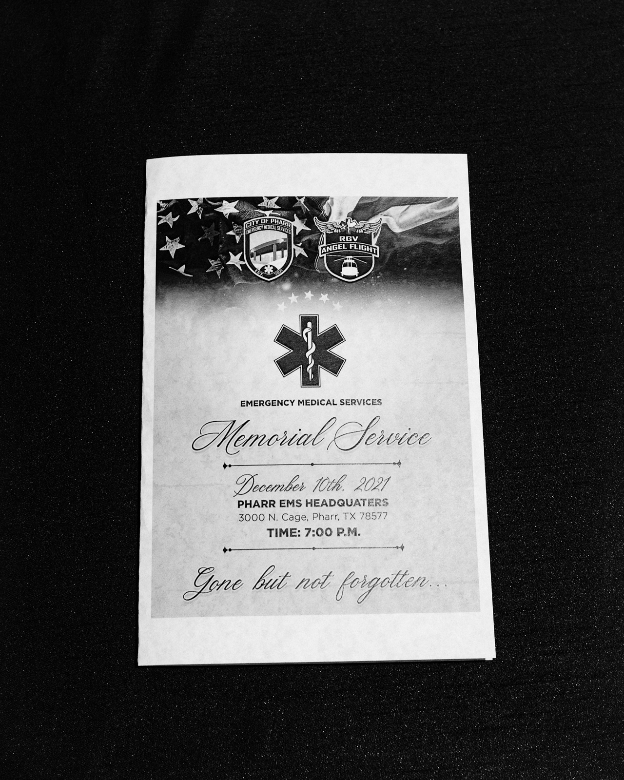 Day one of the new EMS Memorial Service.