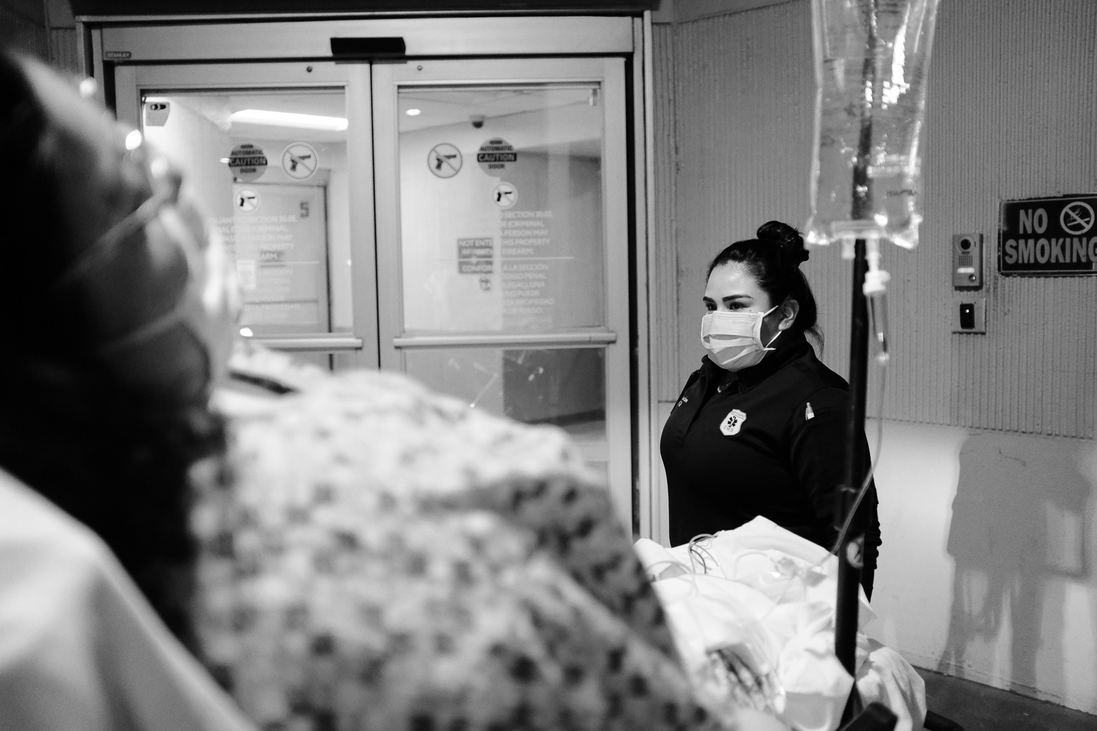 A soul in need at the MMC gates