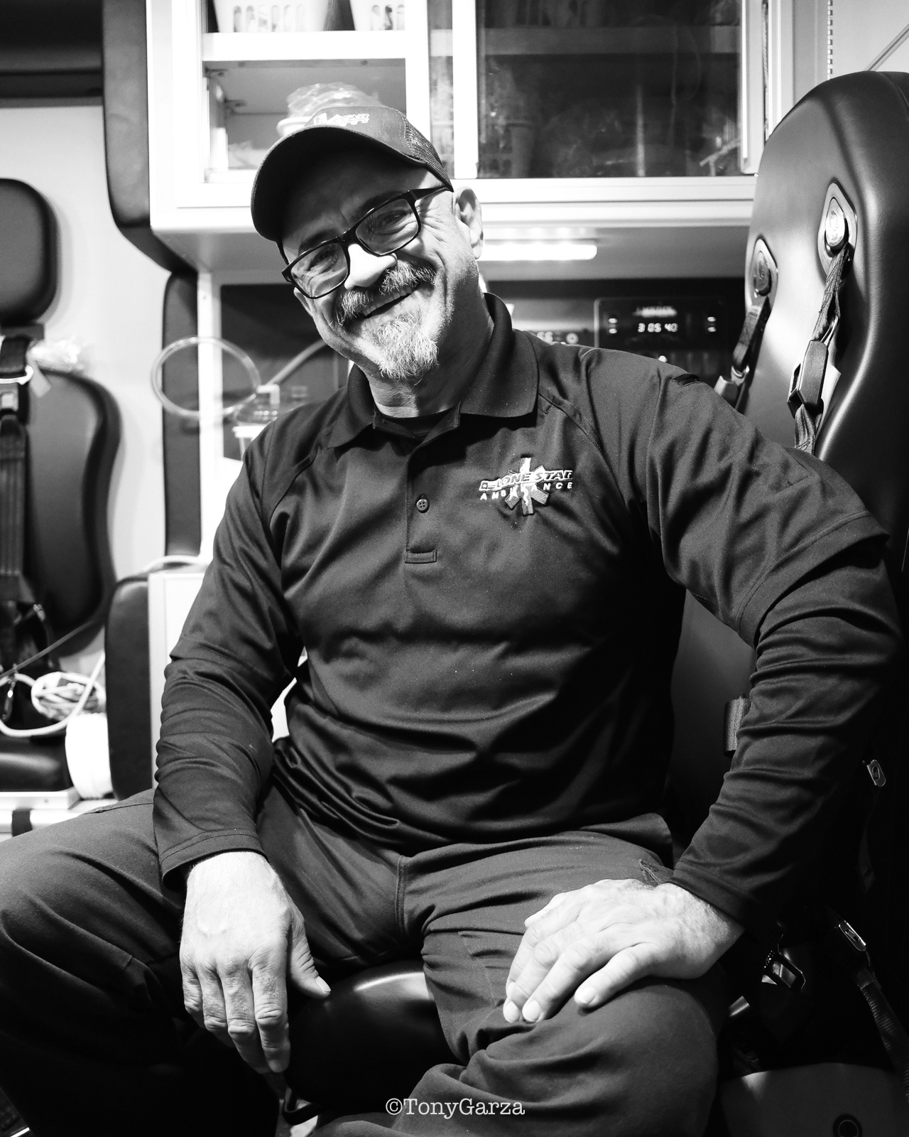 D. Arredondo, Paramedic, with 26 years of EMS service.