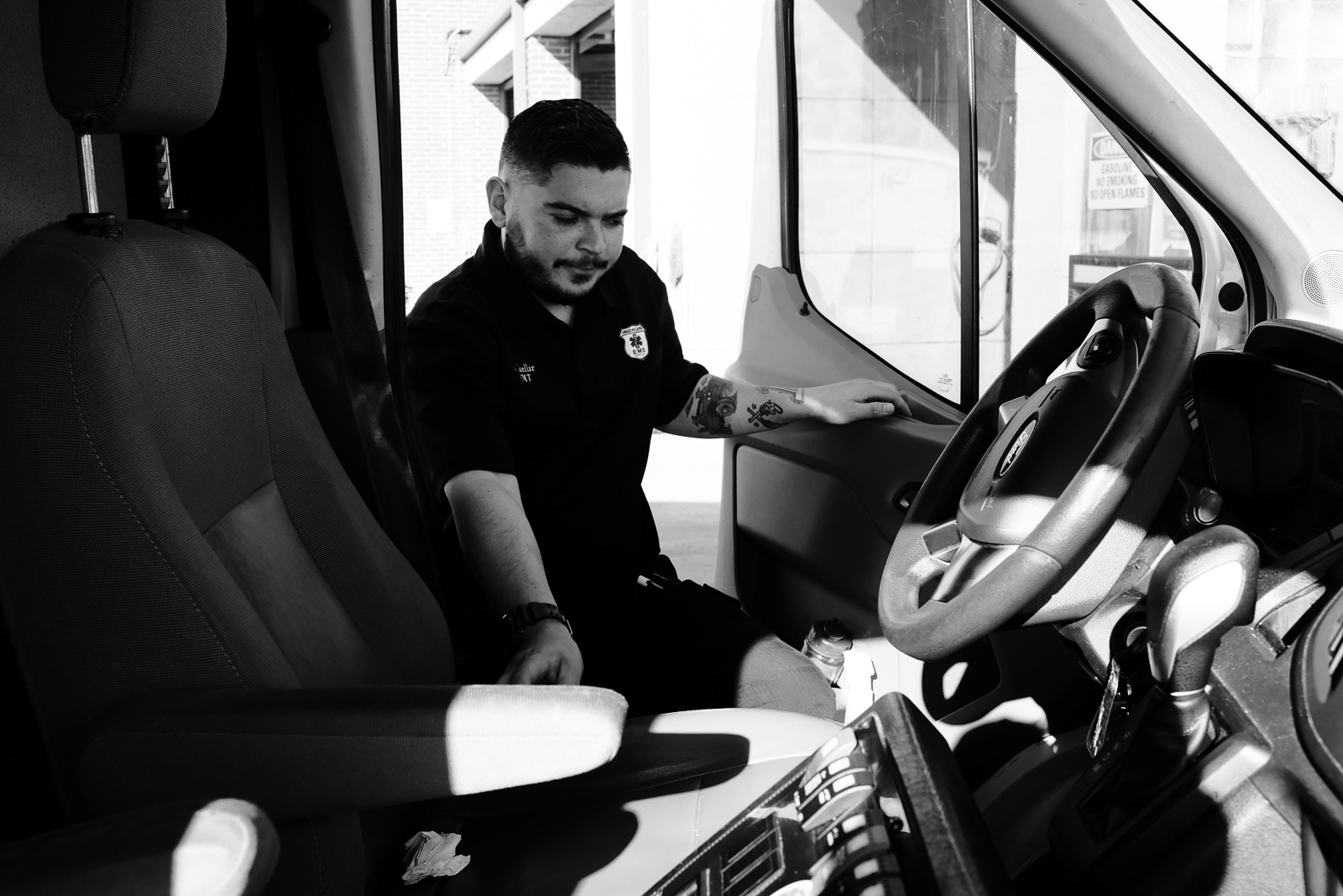 We get the shift started as Medic 14 (Edinburg) but eventually end up as Medic 37 (McAllen) because they needed MICU coverage.