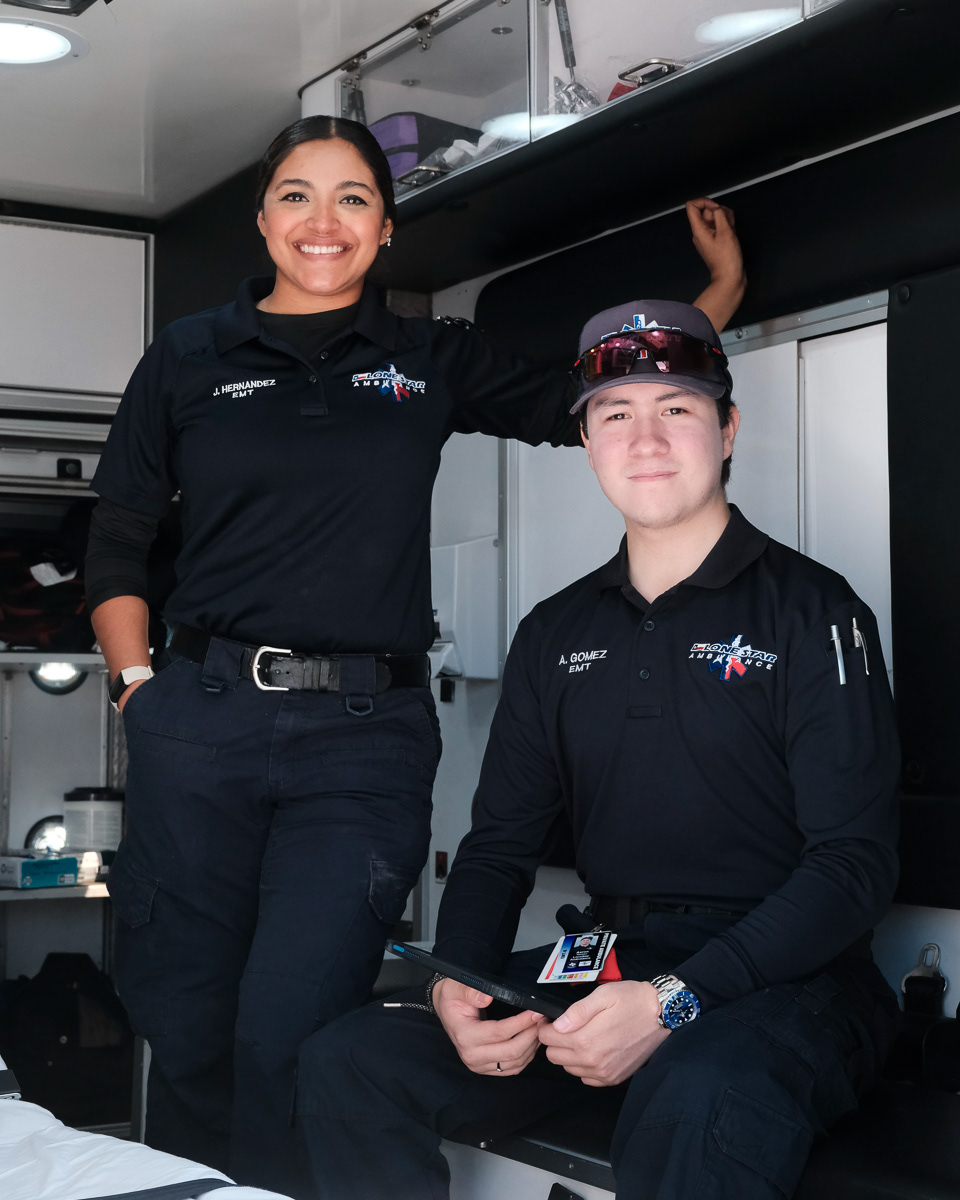 IFT Medic 32: EMT J. Hernandez and EMT A. Gomez