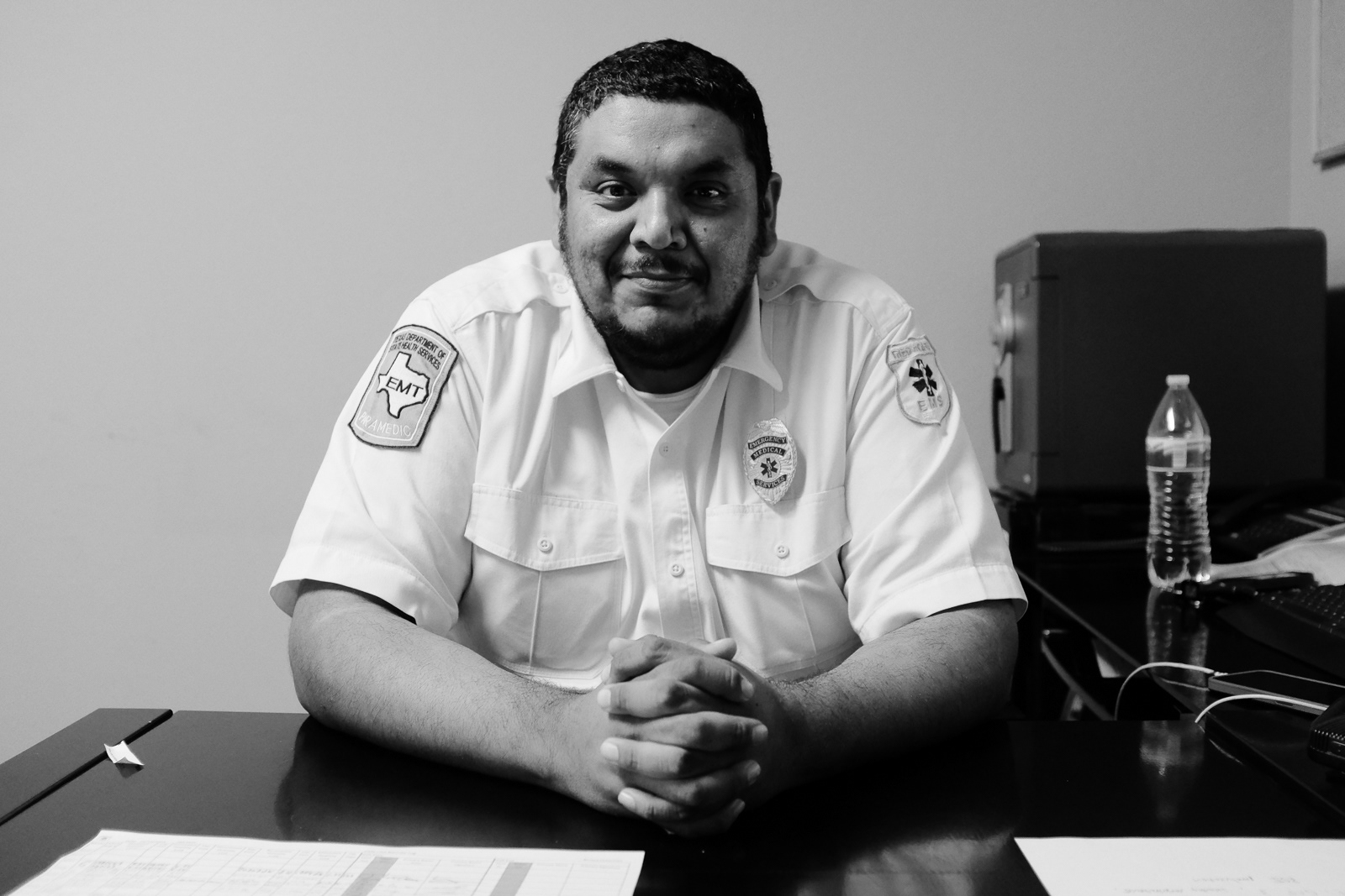 J. Martinez, Paramedic and Supervisor, with 21 years of service.
