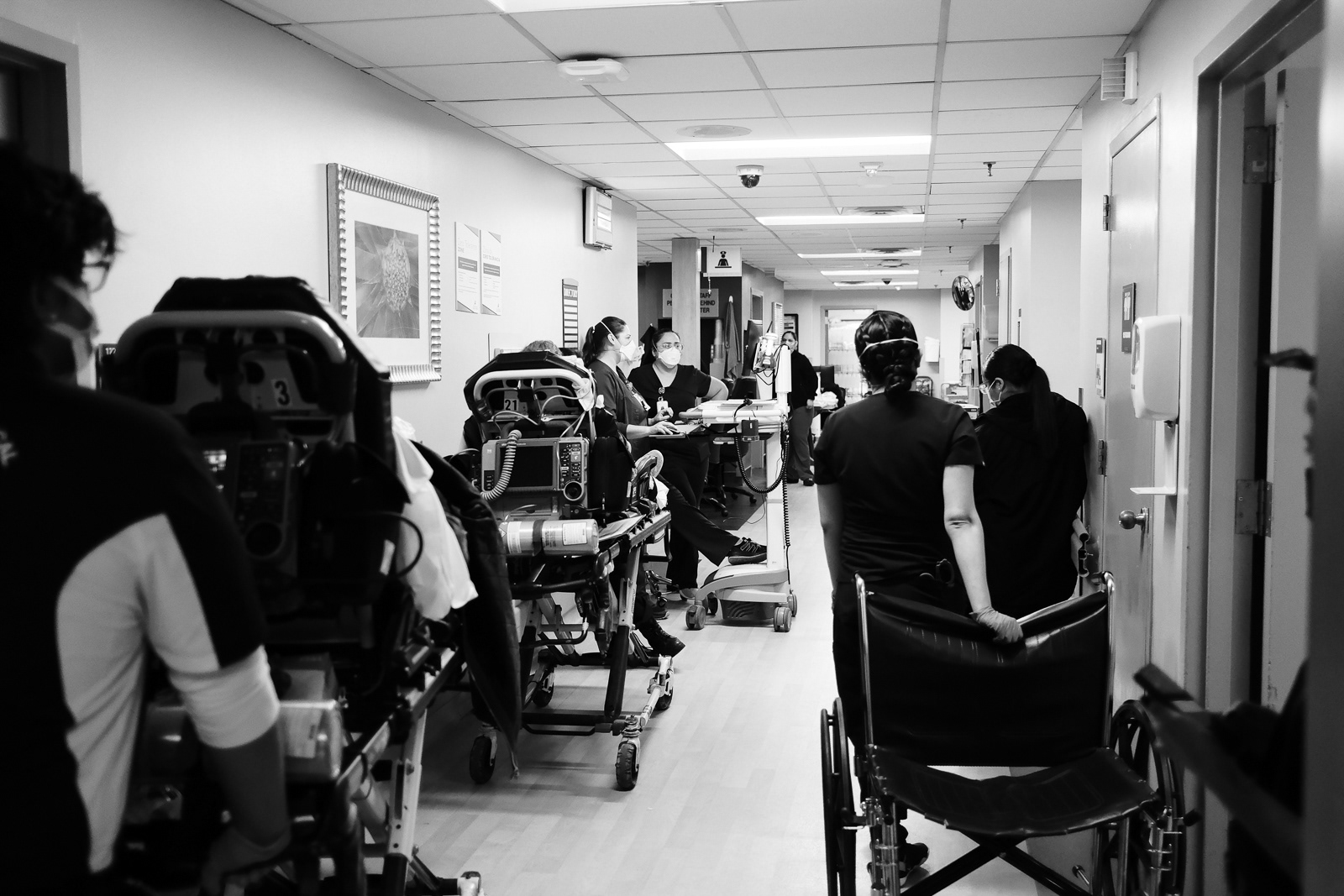 Life, in the hospital.