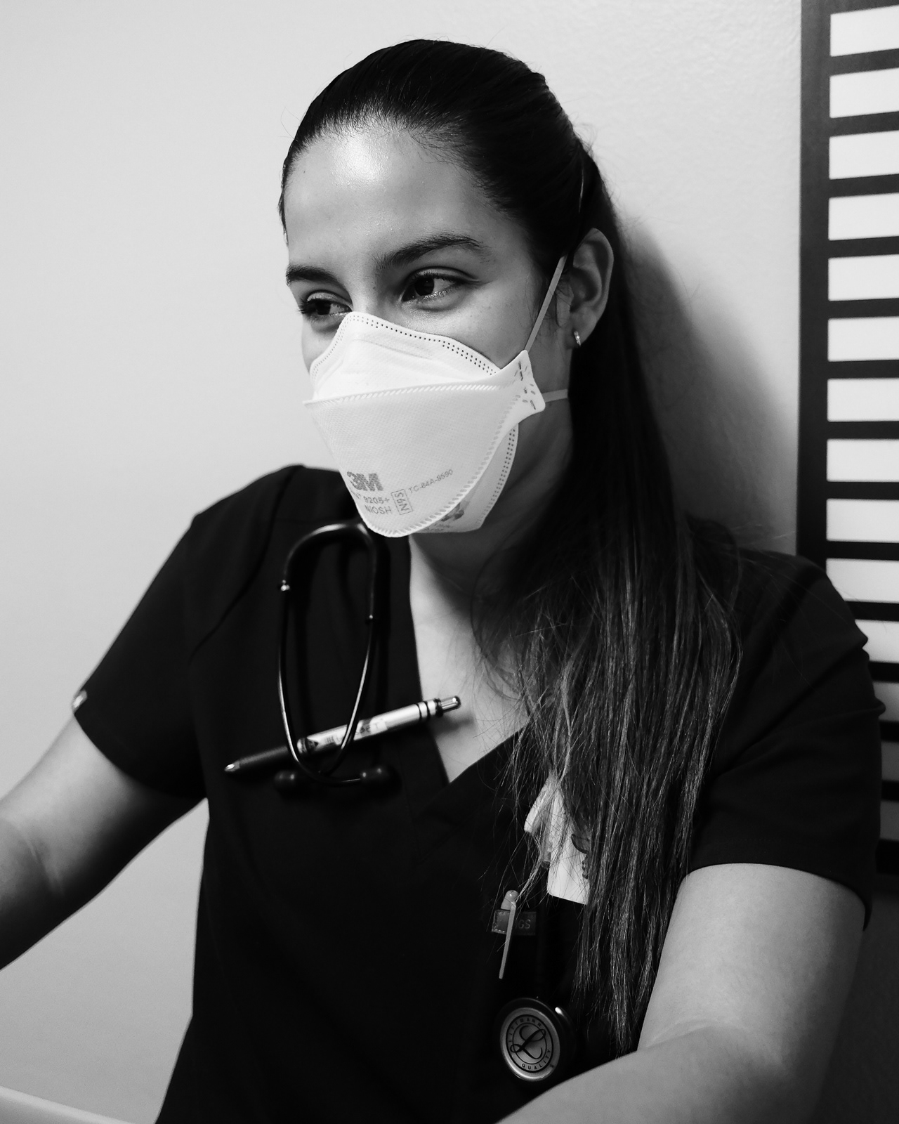 Nurse Lirisbet, RN, with one year of service.