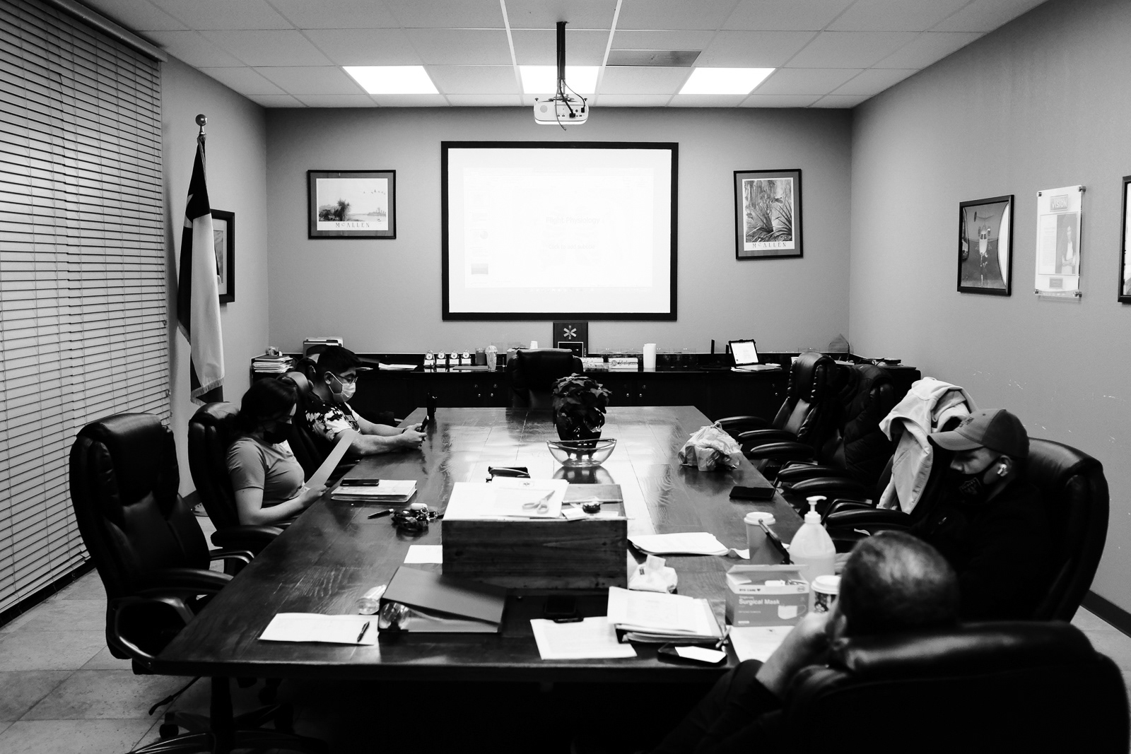 Flight Meeting No. 2 at central, we get certified with Medcare to do flight calls.
